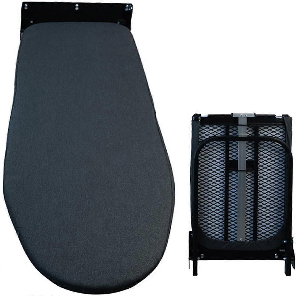 Wall Mounted Ironing Board Folding Compact SpaceSaving With Heat Resistant Cover 93 x 31.5 x 7 cm