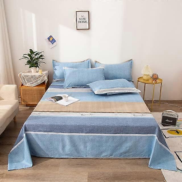 Bed Sheet Thickened Woolen 1 Pc Single Size Dormitory Student Bedding