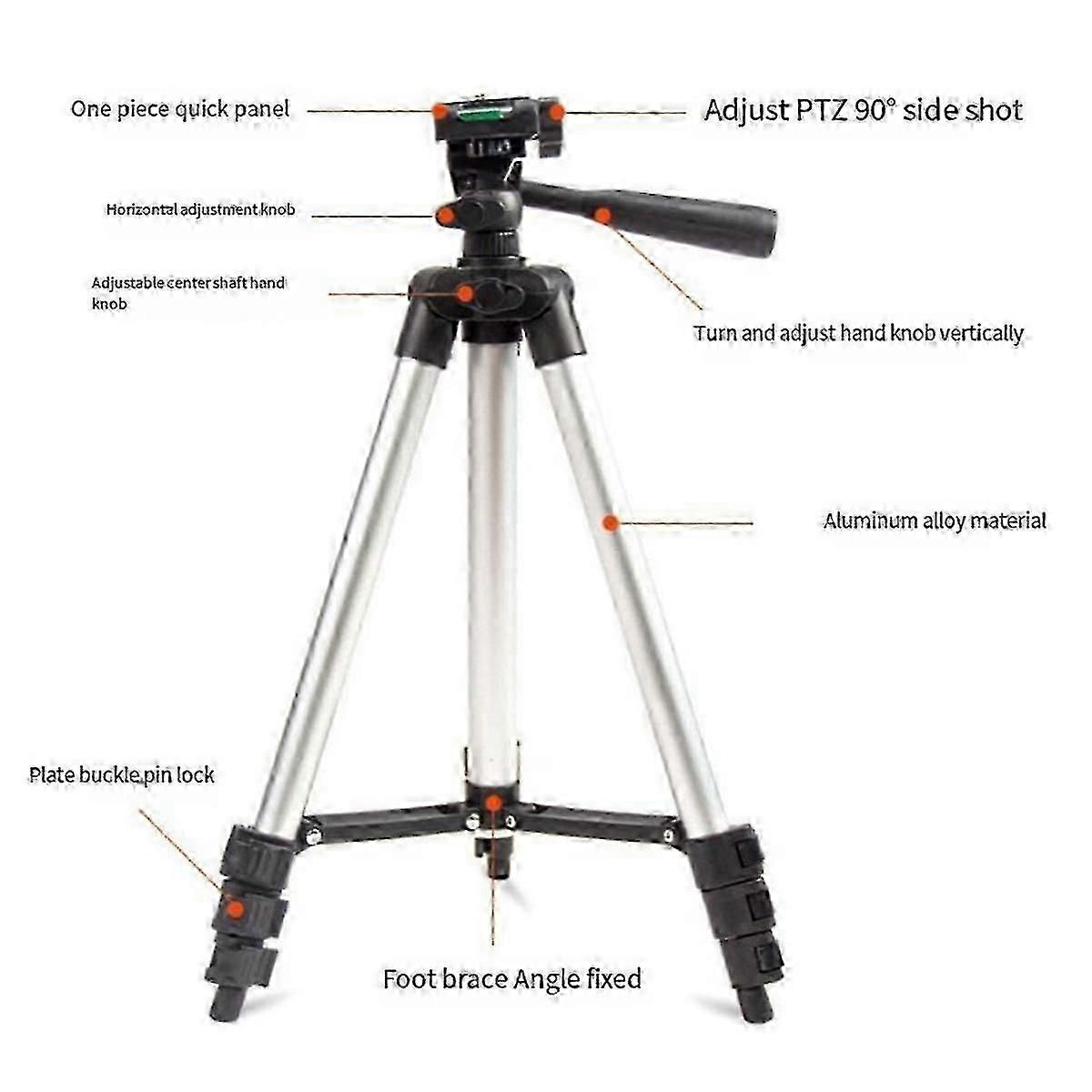 Laser Level Tripod Adjustable Height Tripod Bracket Tripod Stand Bracket Laser Level Tripod Adapter Leveling