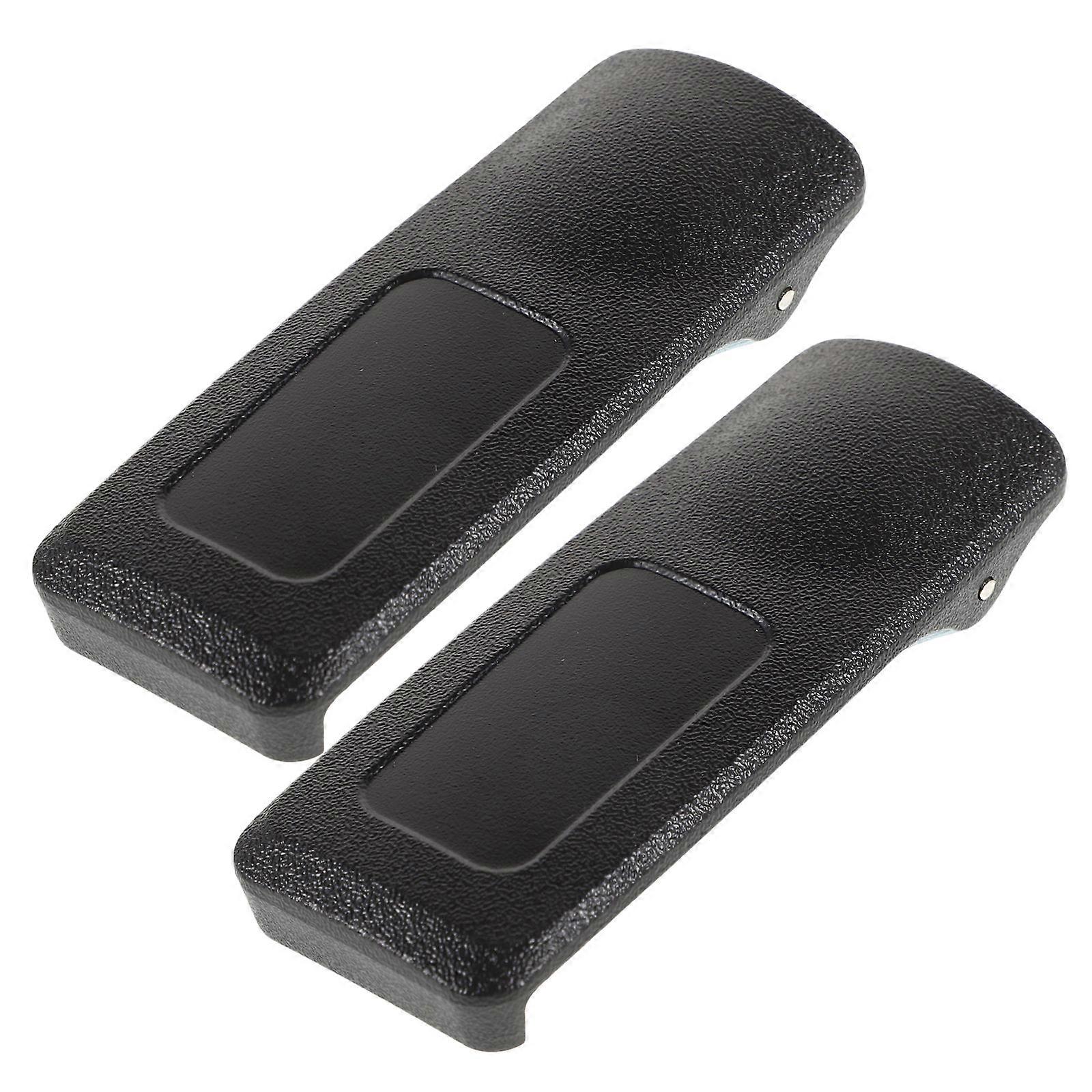 Portable 2Pcs Belt Clip For With Easy Installation Feature Designed For Everyday Use In Black Color