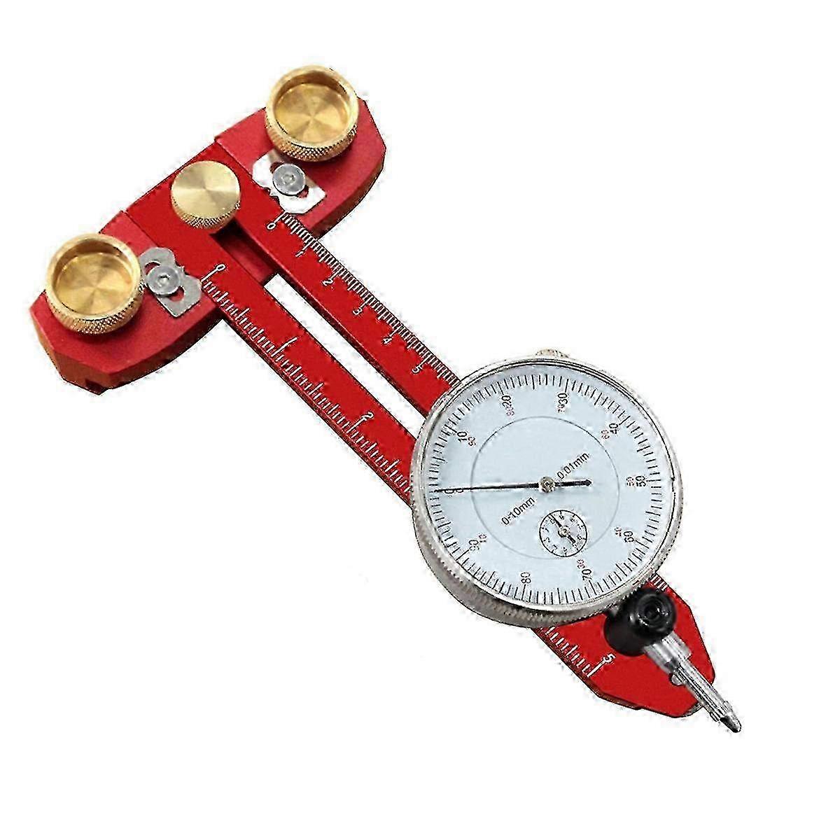 Table Saw Gauge with Dial Indicator - Precision Alignment Tool for Accurate Cuts & Setups in Woodworking