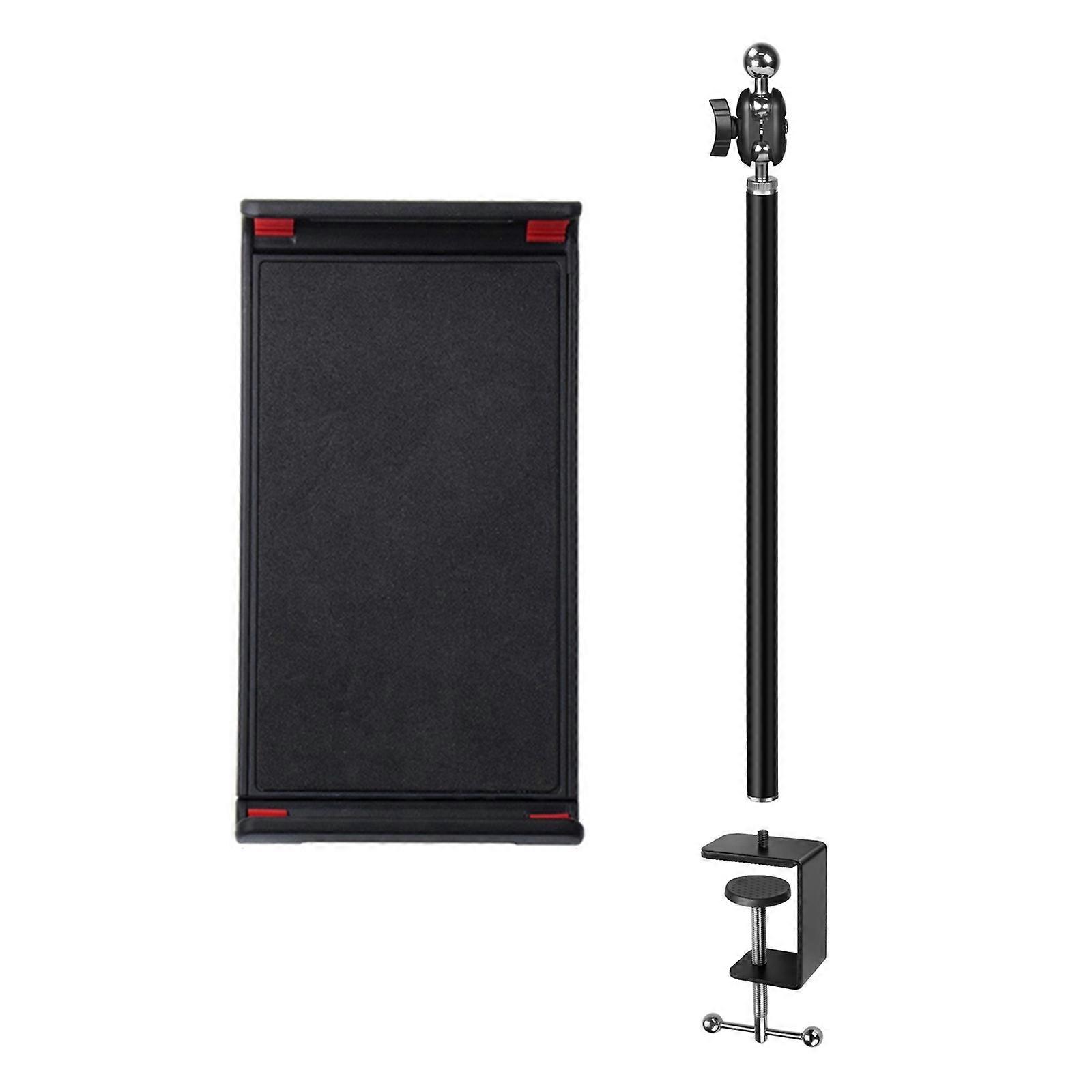 Flexible Angle Metal Phone Tablet Stand For Office Desk Featuring 3 Rod Option Lengths 360Rotation For Content Creation Multicolor