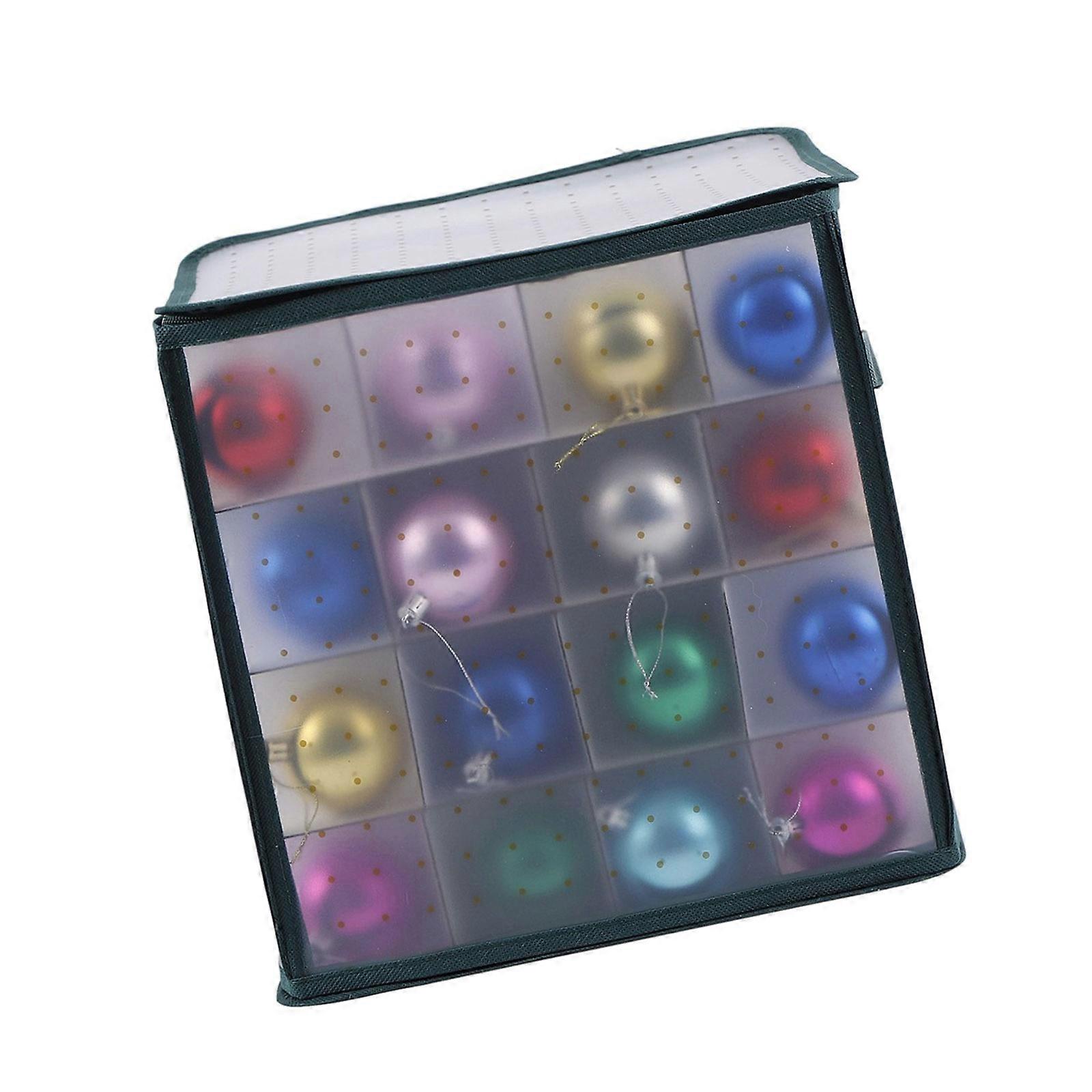 64 Framework Collapsing Christmas Sphere Storage Container With Slide Ending Safe PRESENTATION Substance For Home Organization Multicolor