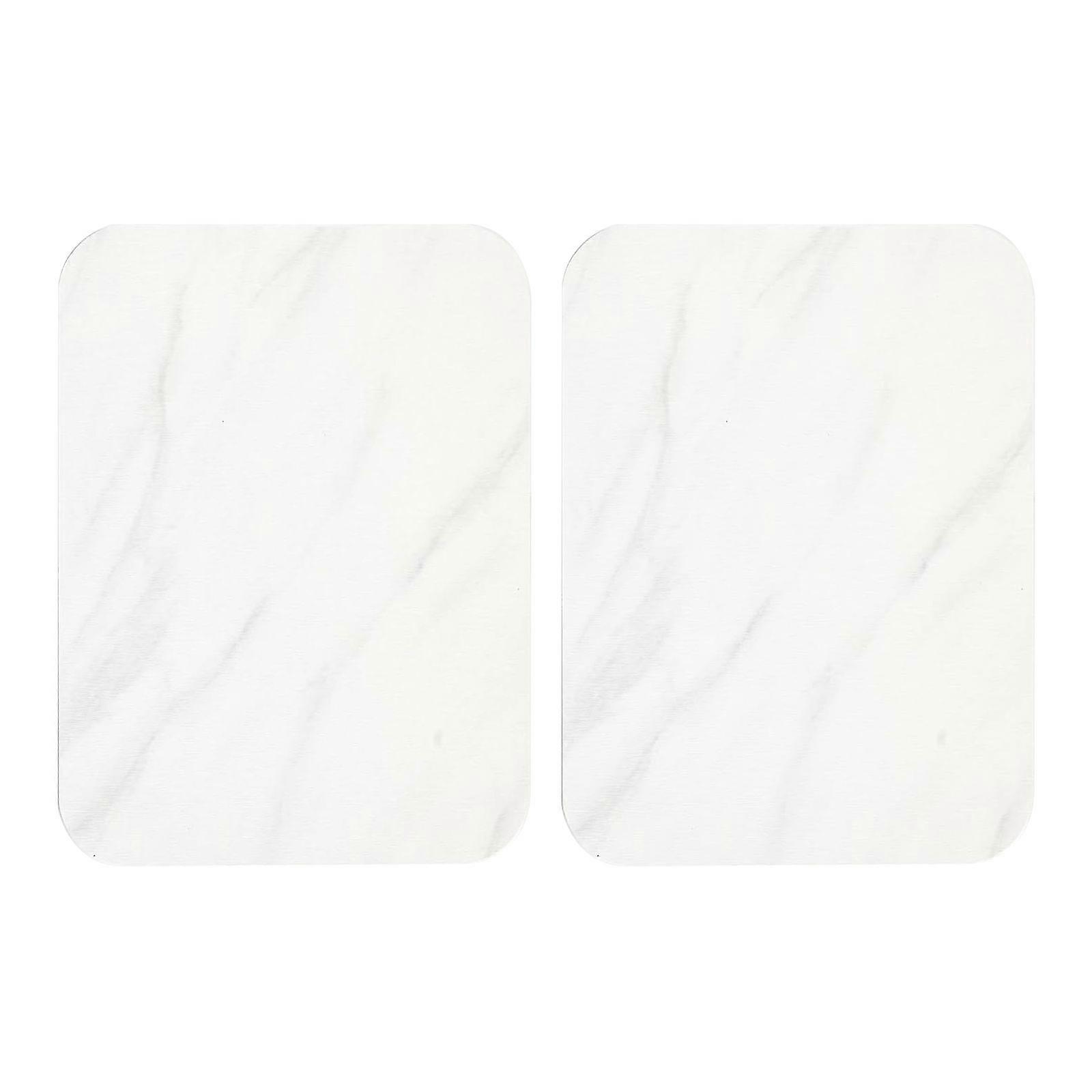 2 Pcs Diatomite Mat Dish Drying Mats for Bottles Cups for Kitchen Counter Fast Absorbing Diatomite Mat Tray Multicolor