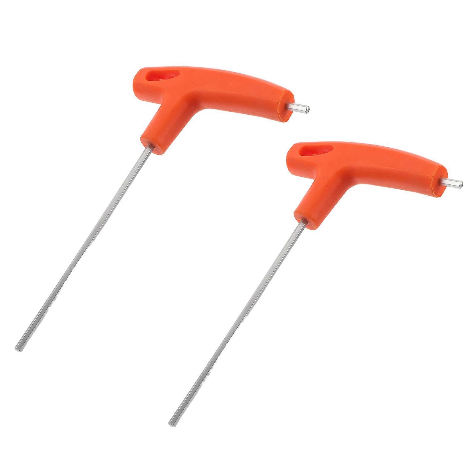 Inner Hexagon Spanner T-Handle for Repairing 3mm Hex Socket Wrench Crv