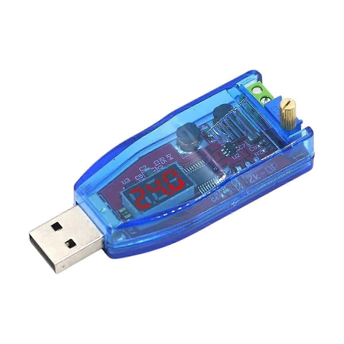 LED DC to DC Converter 5V to 124V Adjustable USB Step Up Down Voltage Regulator for Electronics