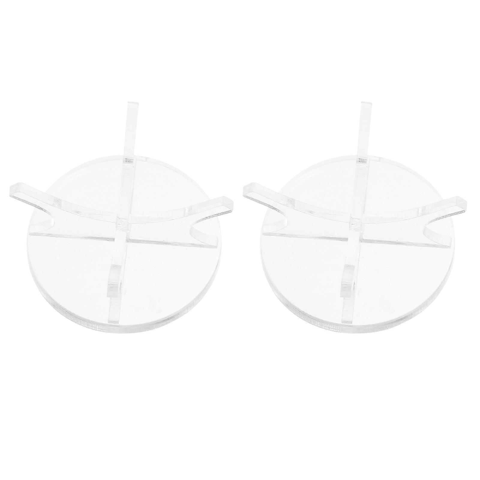 Acrylic Baseball Show Rack for Display 4Pcs Transparent Durable Display Stand