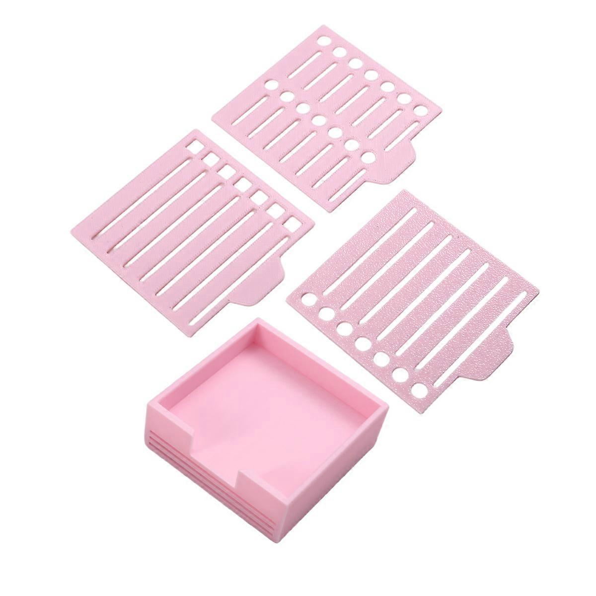 Sticky Note Stencil Compatible with Post Notes,Pink