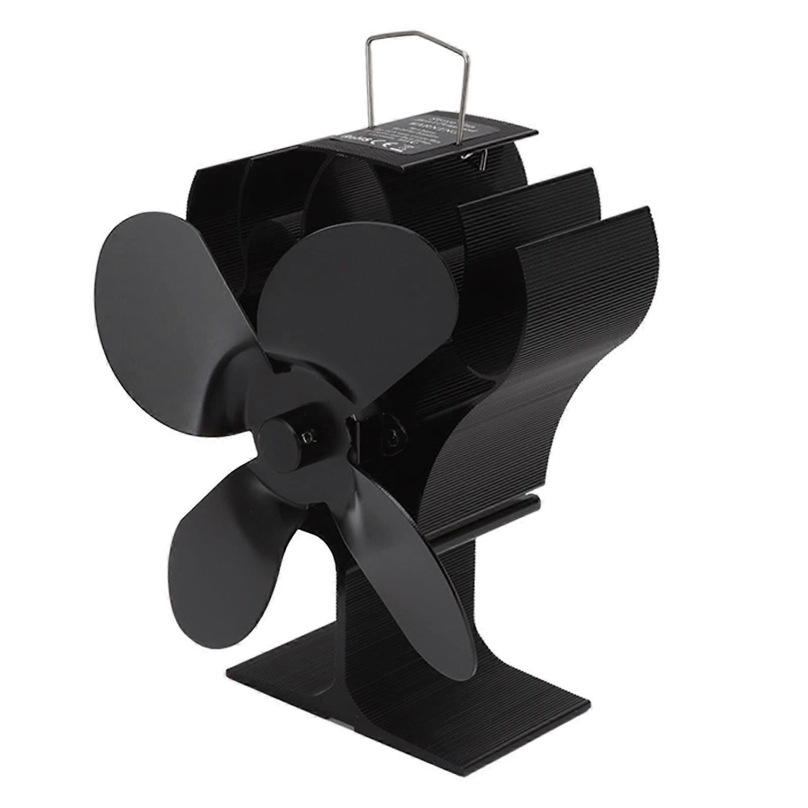 Heat Powered Wood Stove Fan with Thermoelectric Technology for Efficient Heating and Quiet Operation