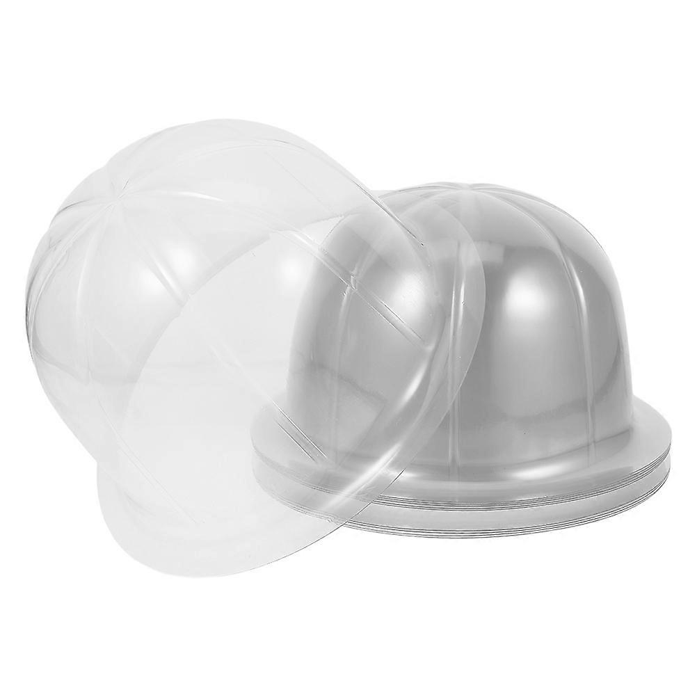 Baseball Hat Shaper Clear Cap Display Rack for Decoration 20Pcs Set