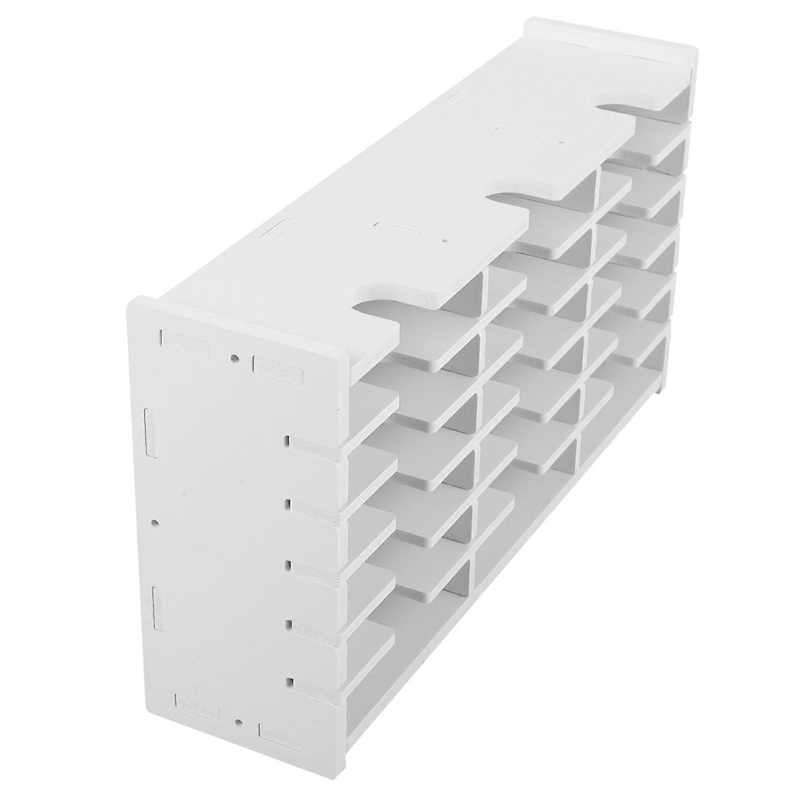 Compact Wood Cd Storage Holder for Storage Use Portable 18-Grid Box