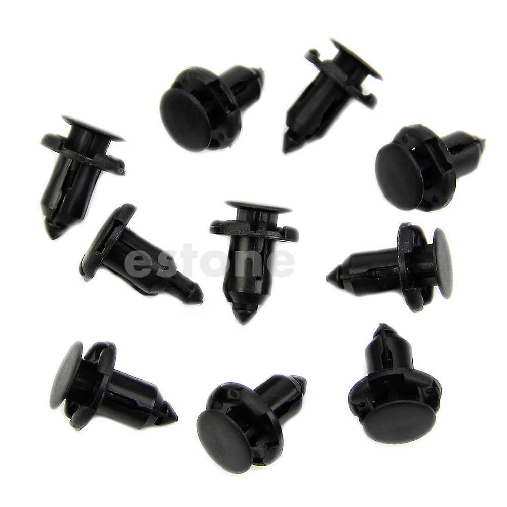 10Pcs 9mm Hole Nylon Rivet Fastener for Fender Retainer Push in Clips for