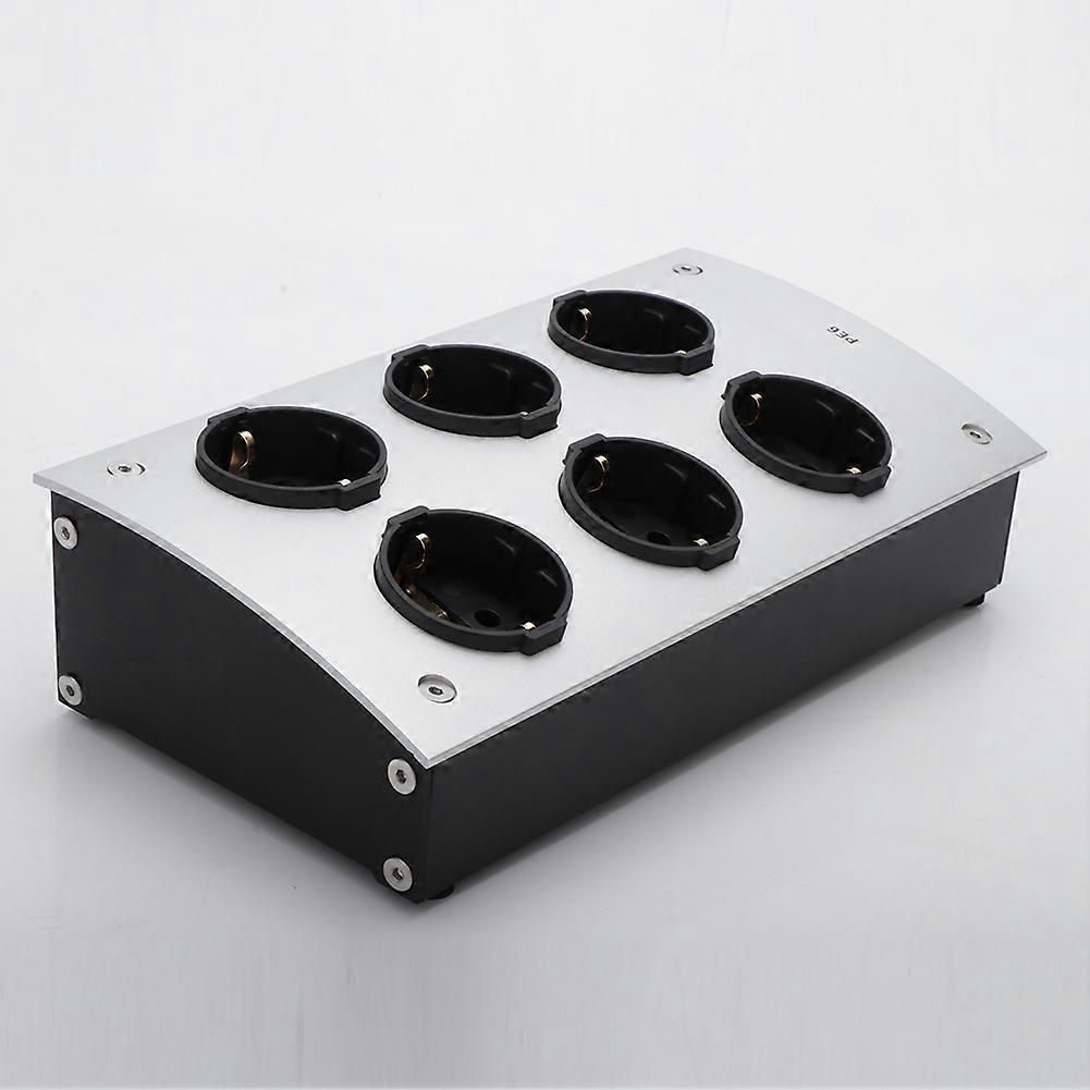E-TP60 EU Schuko Audio Power Socket Isolate Interference Purify Power Supply for Enhanced Audio Experience EU PLUG