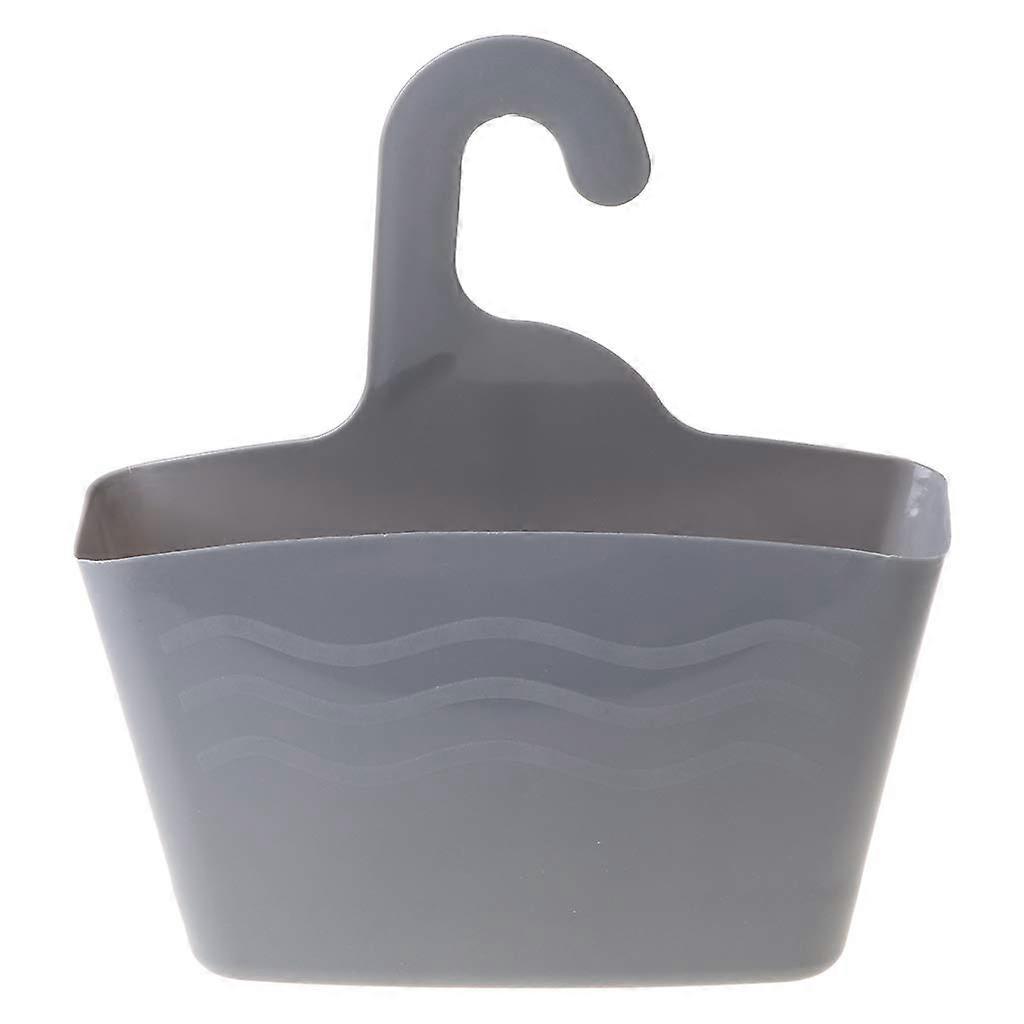 Wall Mounted Shower Caddy Light Grey MultiLayer SpaceSaving Bathroom Hanging Organizer