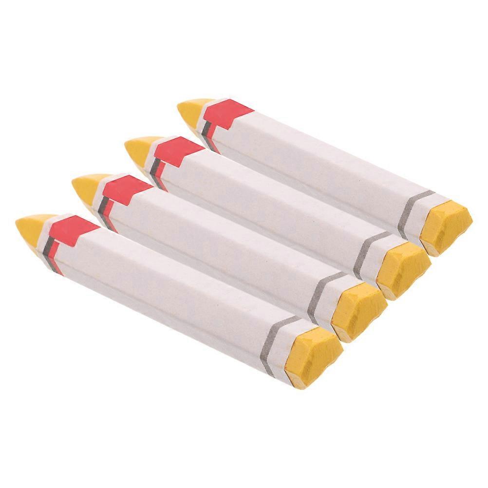 Μαρκαδόροι Ελαστικών Αυτοκινήτου για Ακριβή Επισκευή Ελαστικών 4 Τεμάχια Κίτρινοι