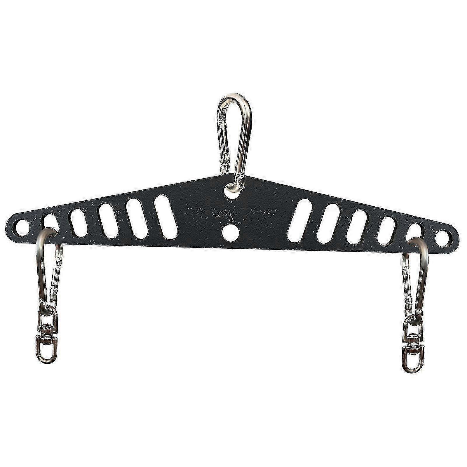 Multi-grip pull-down bar, adapter plate stretcher for pull-down bar cable attachment cable machine for squat rack home gym