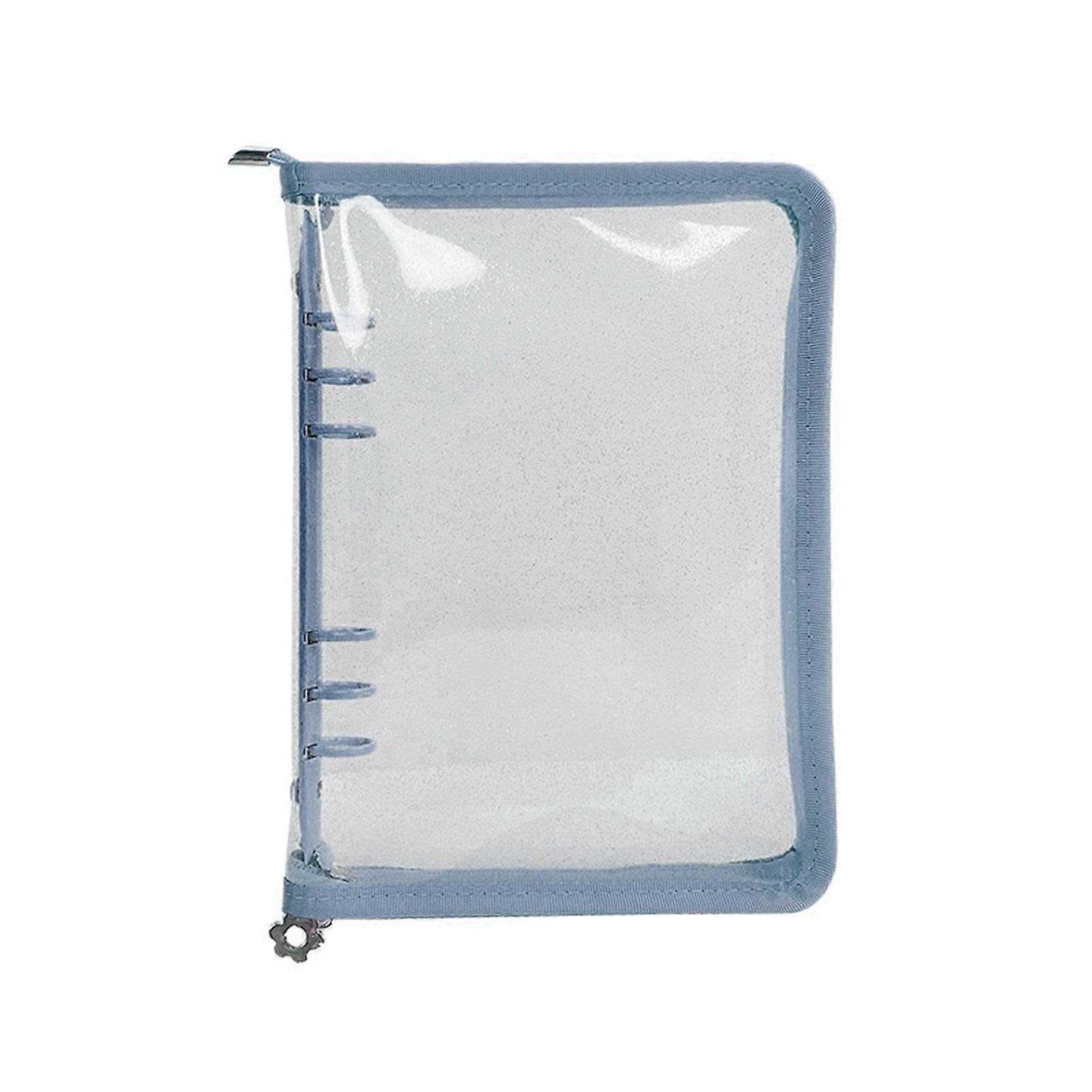 Harmtty Diary Binder Flower Zipper A5 6 Rings with Assorted Colors