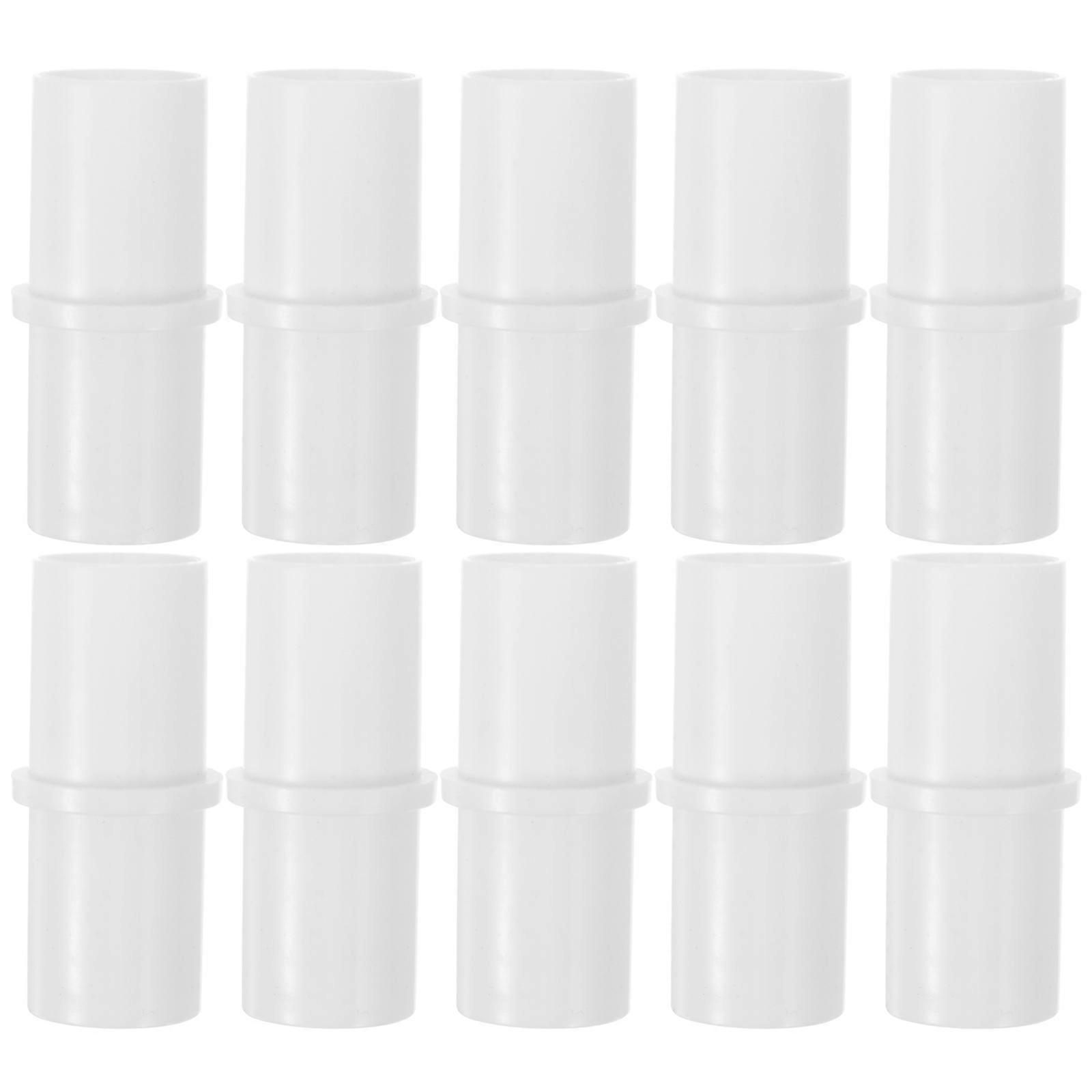 Washing Machine Drain Hose Connector Plastic Hose Extension Adapter 20Pcs