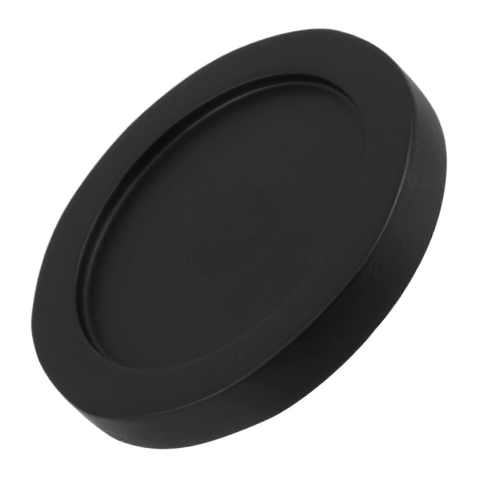 Black Wood Pepper Grinder Base Tray for Kitchen and Dining Table