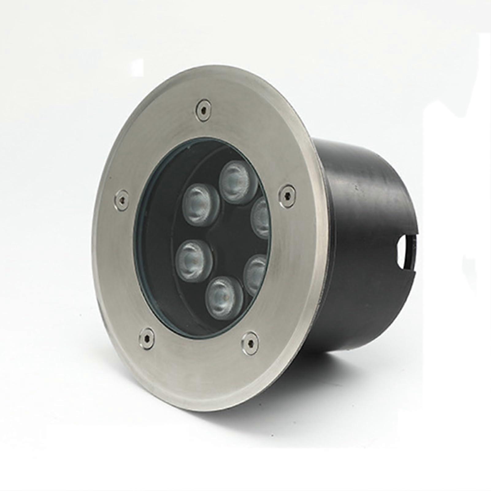 LED Landscape Lighting for Outdoor Use – Waterproof In-Ground Light Fixture, AC85-265V, IP66 Rated, Garden Pathway, Step Light