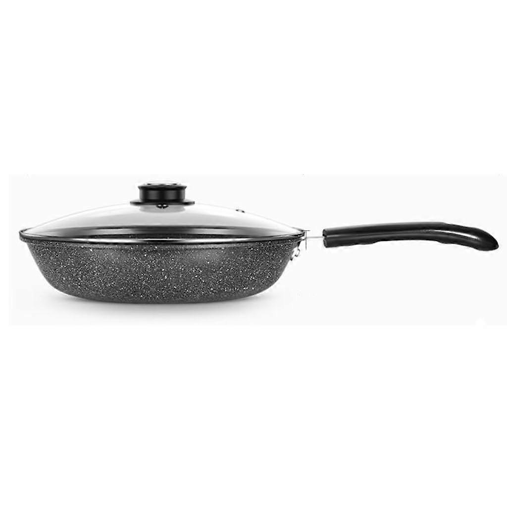 Nonstick Frying Pan with Lid Ceramic Coating 24CM for Induction Cooker and Healthy Cooking