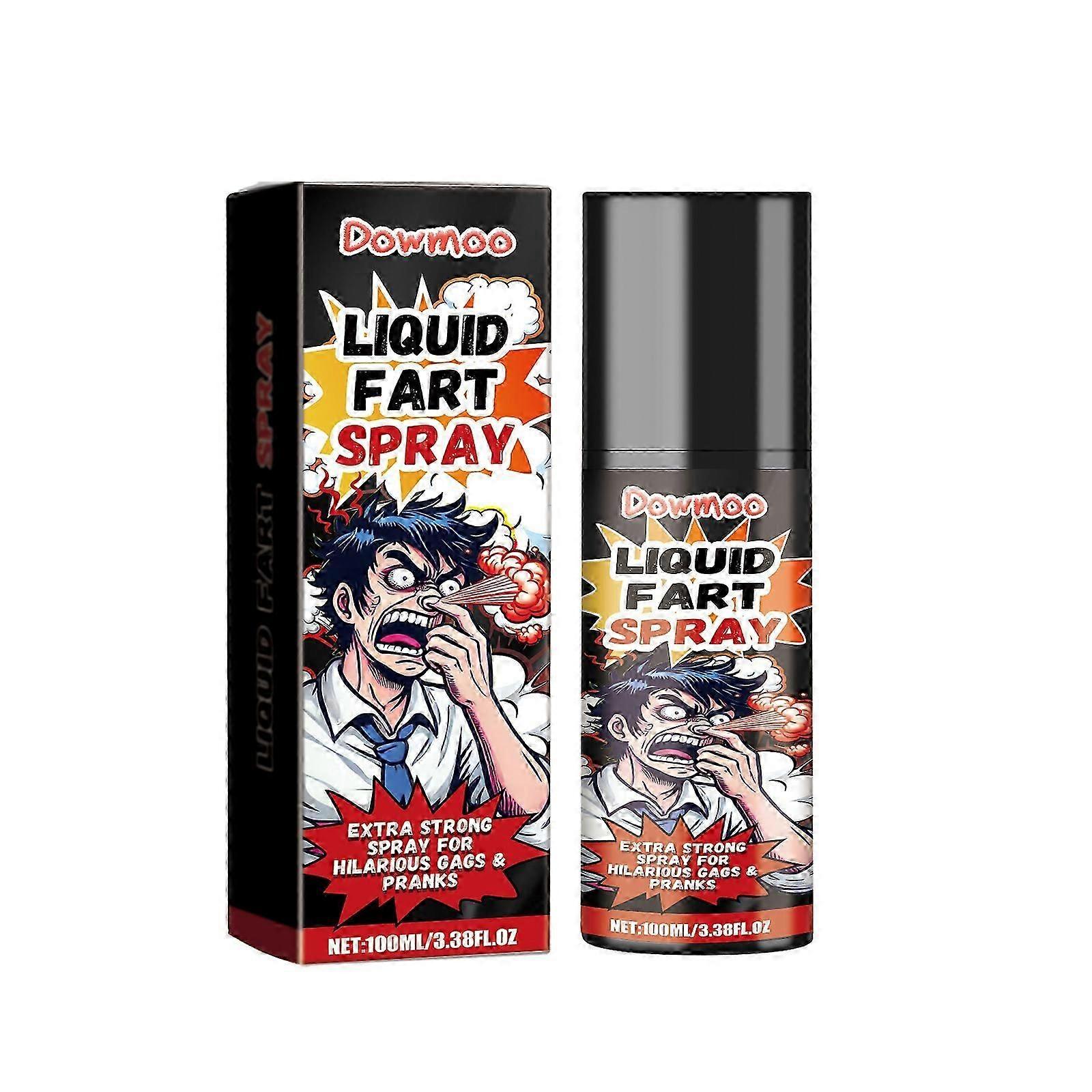 Funky Butt Spray - Realistic Pungent Fart Prank Liquid with Onion & Garlic Extract, 100ml