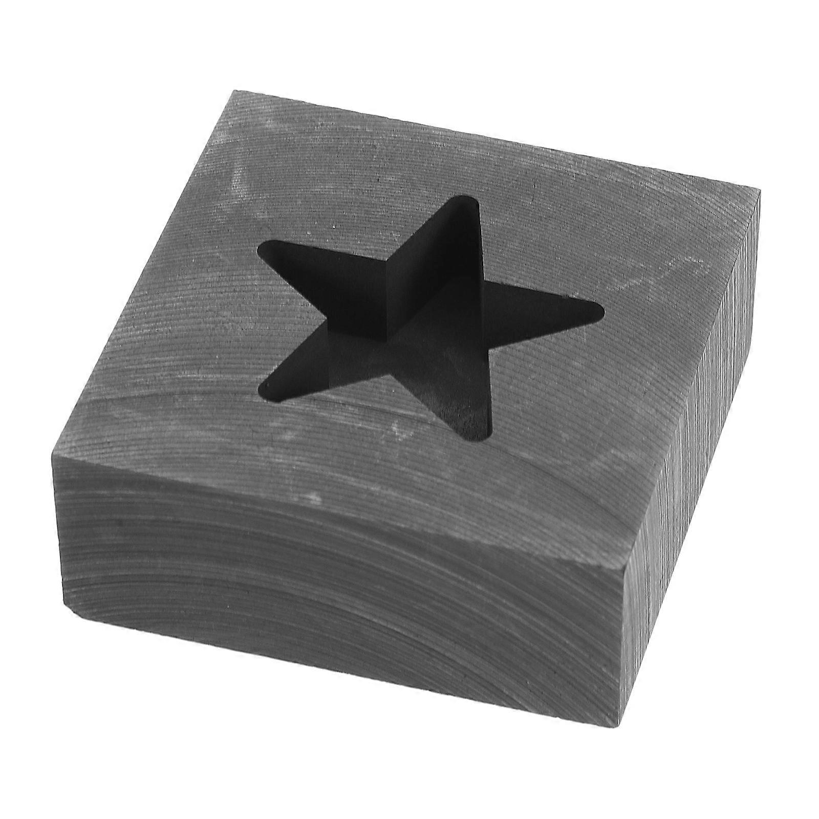 Durable Graphite Mold for Metal Casting Star Shape with Oil Tank