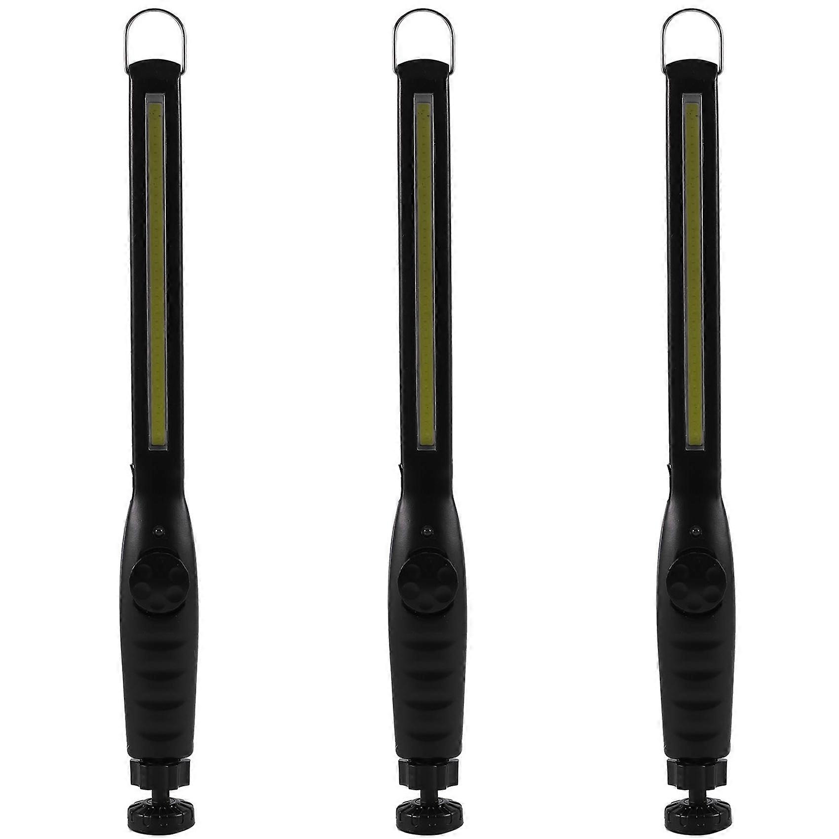 3X Cob Multi-Function Flashlight Car Repair Light Outdoor USB Charging Hand Lamp