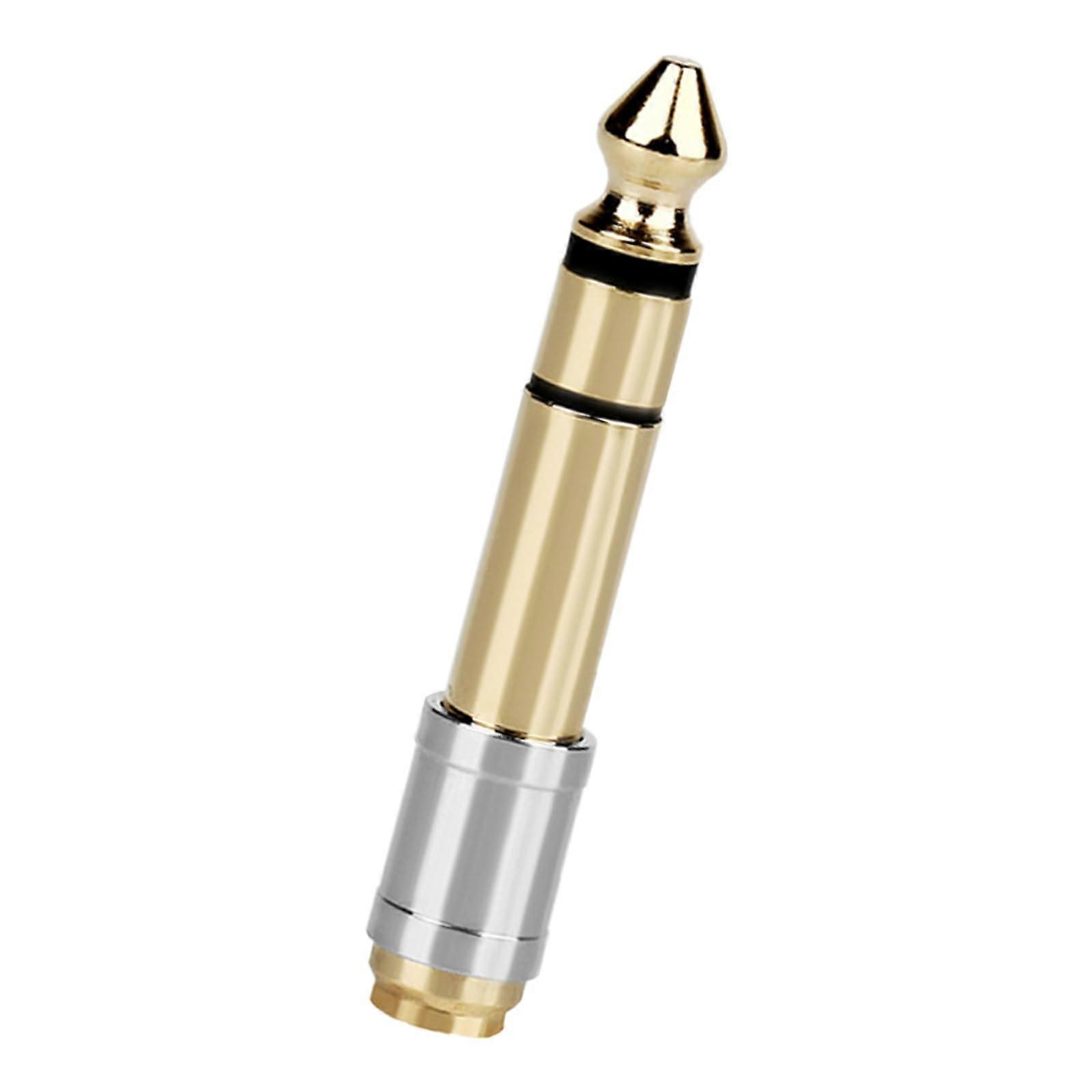 6.35mm To 3.5mm Headphone Adapter Male To Female Sound Converter For Mixing Consoles Secure Connection Adapter