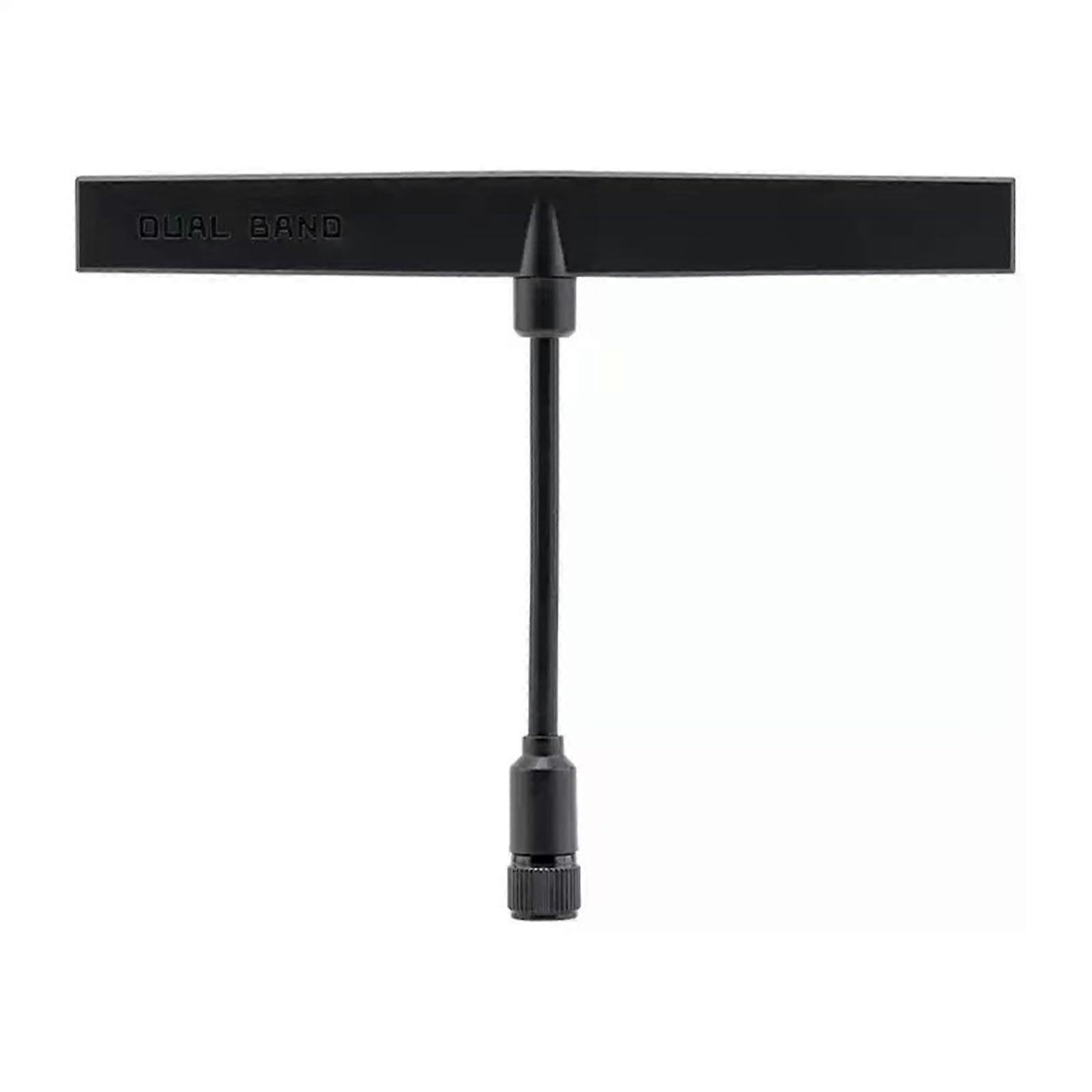 Double Band Omnidirectional Antenna for 2.4GHz and 900MHz Devices, Frequency Switchable, Black Color, High Gain