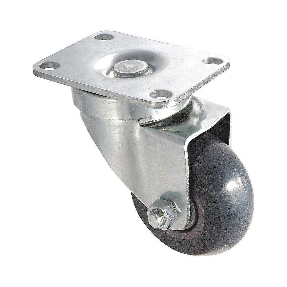 Replacement Swivel Caster for 1UHZ8, Polyurethane Wheel 6 3/16 Inch Height, Precise Fit