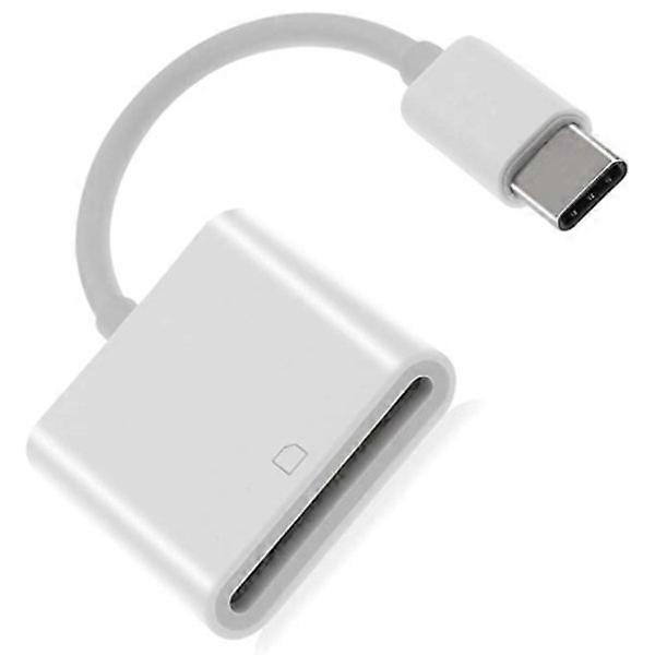 USB-C to SD Card Reader Android White - SD Card Reader 1-Pack