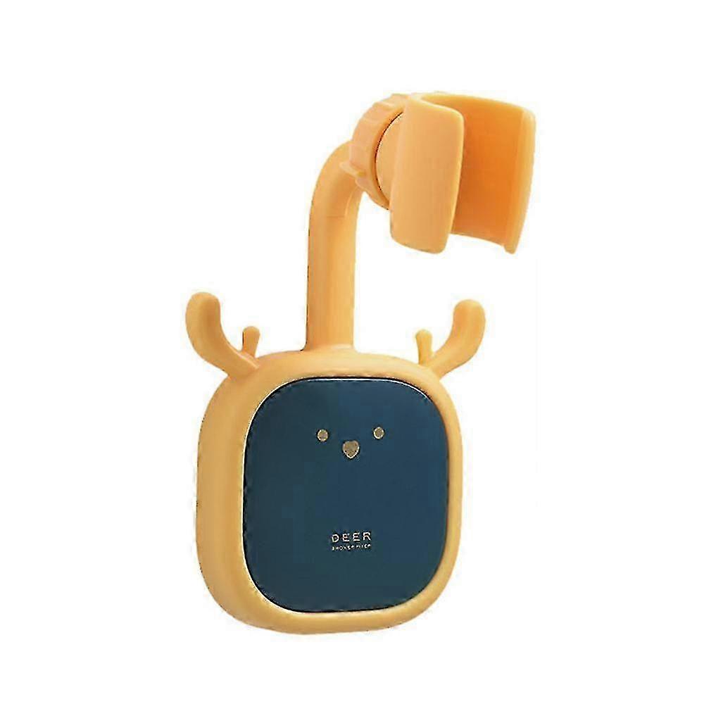 Bathroom Shower Bracket Punch-free Adjustable Shower Head Fixed Shelf Holder