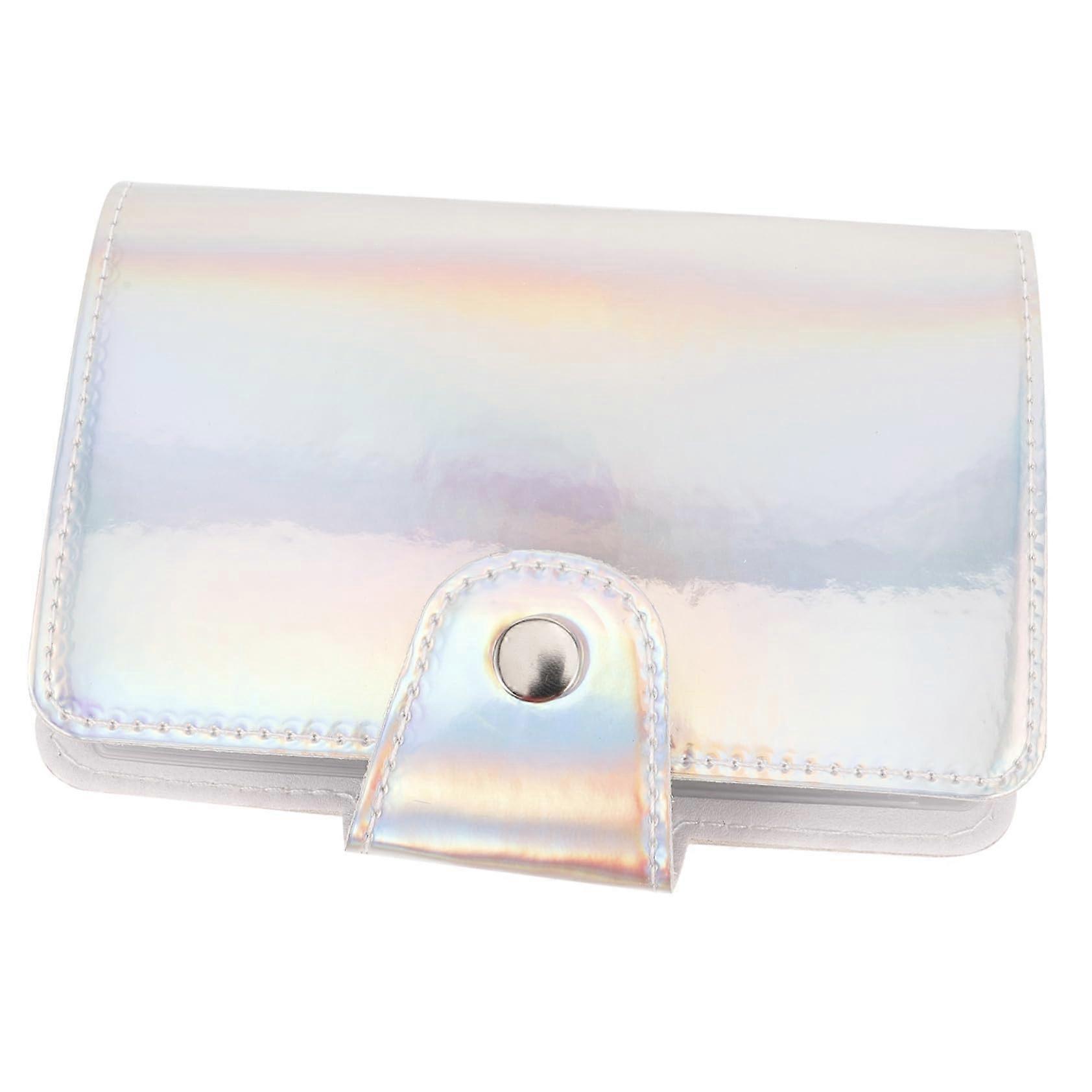 Nail Stamping Plate Storage Pouch with Snap Closure, MultiSlot Nail Art Plate Organizer