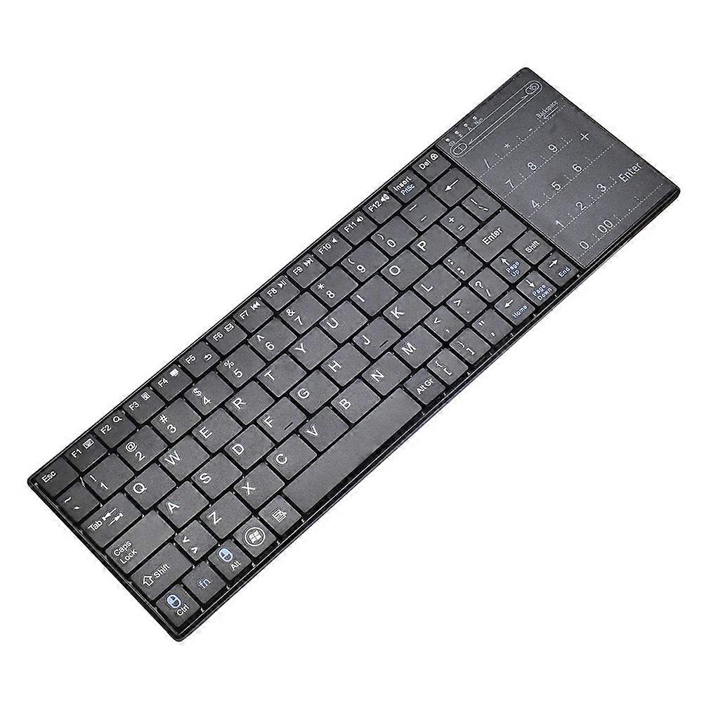 Wireless Computer Keyboard for Computer Use with Touchpad Portable