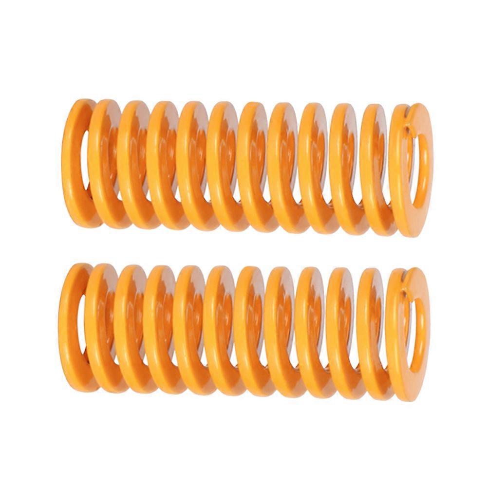 Orange Heated Bed Spring for 3D Printer 2Pcs Die Springs Light Load Compression