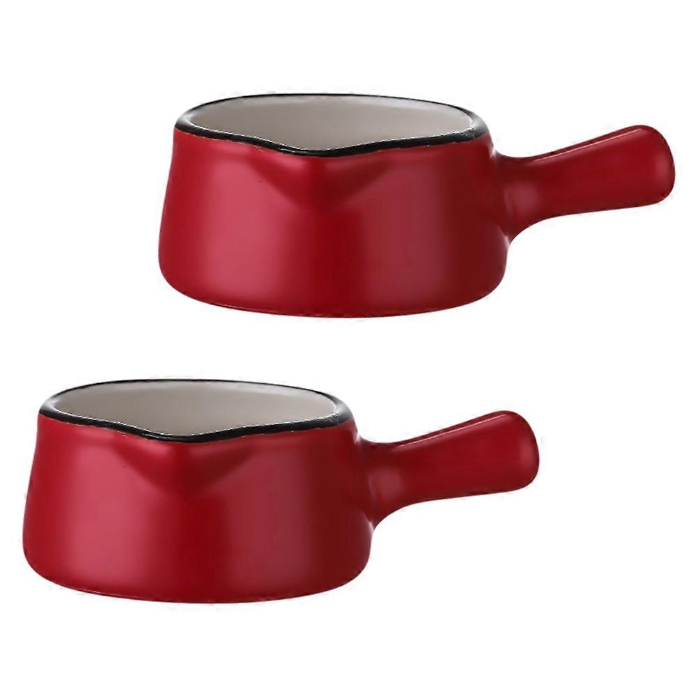 Dishes for Kitchen with Stable Bottom and Smooth Surface 2 pcs