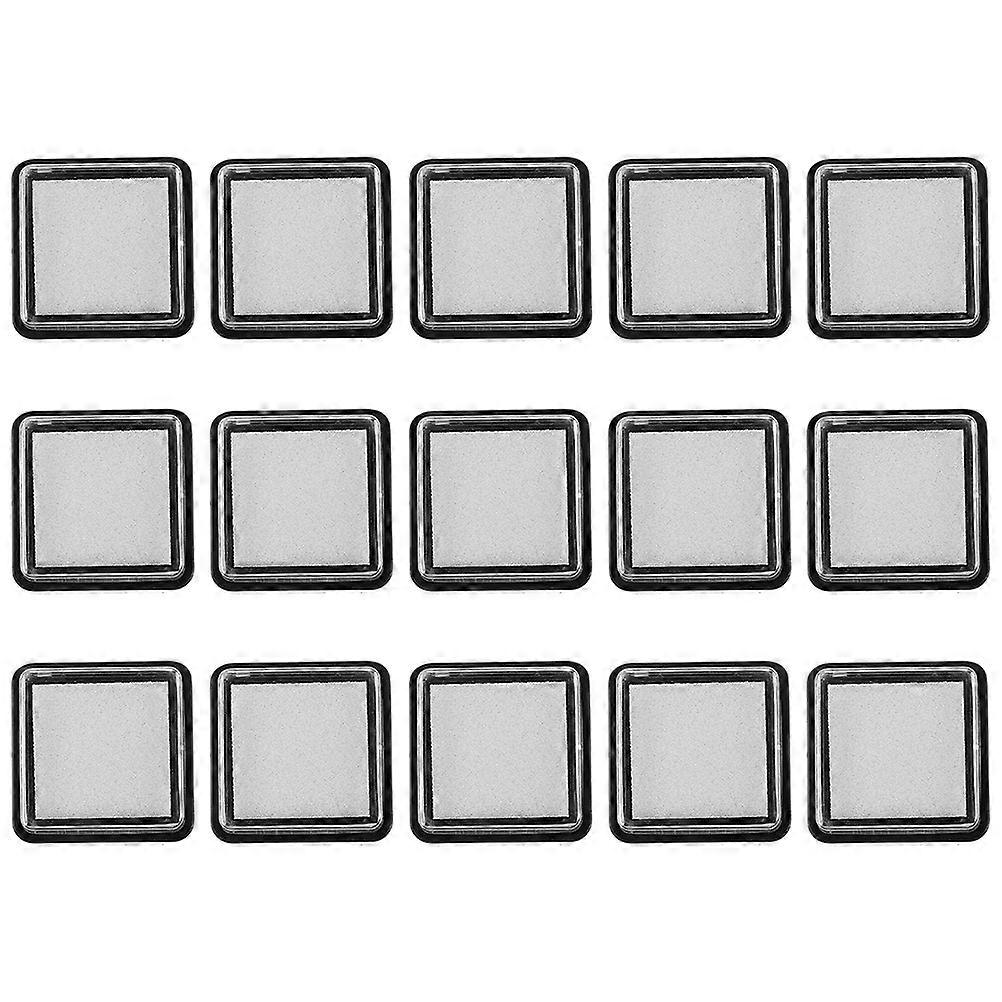 Stamp Ink Pad for Classroom DIY Craft Ink Pads 75Pcs Box