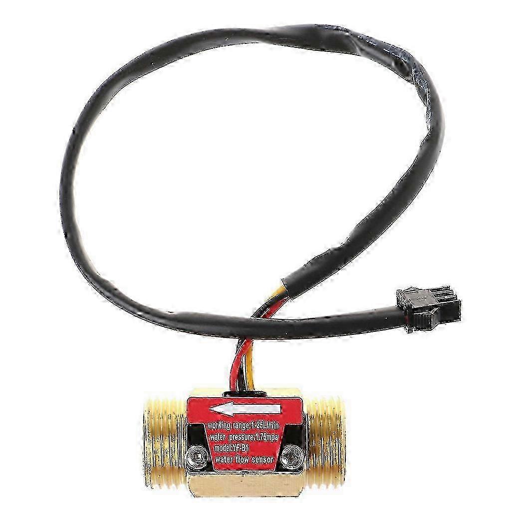 Flow Sensor G1/2' Water Flow Hall Sensor Switch 1-25L/min Flow Meter Flowmeter