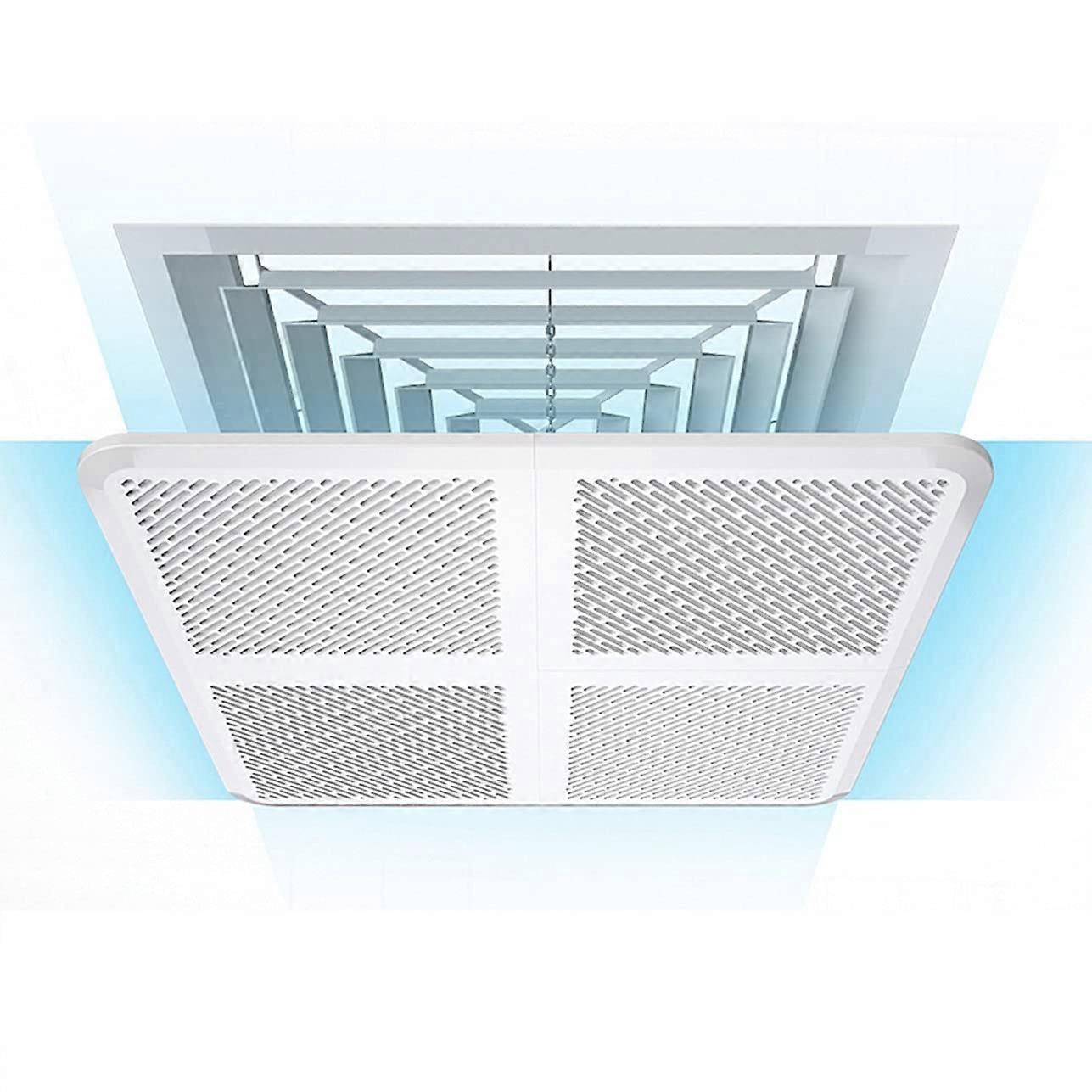 Adjustable Square Air Conditioner Wind Deflector for Home and Office with Accurate Wind Direction