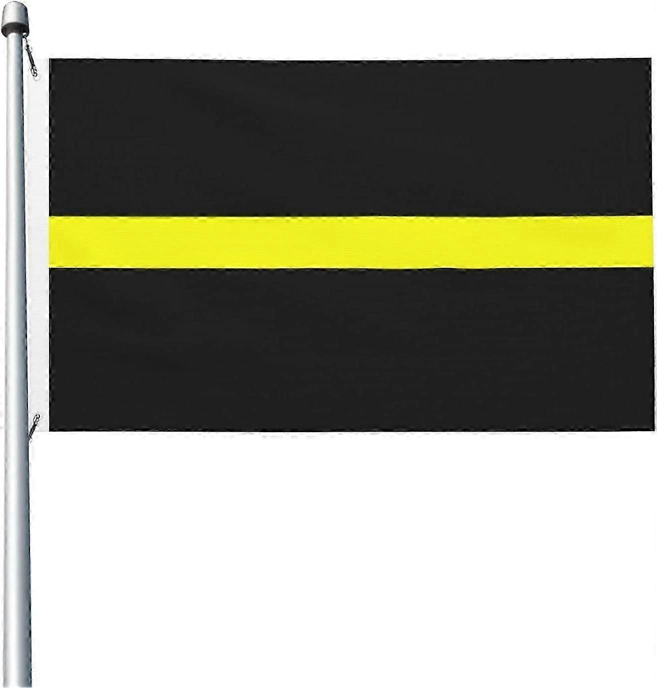 Thin Yellow Line Flag Flag Qi 1837