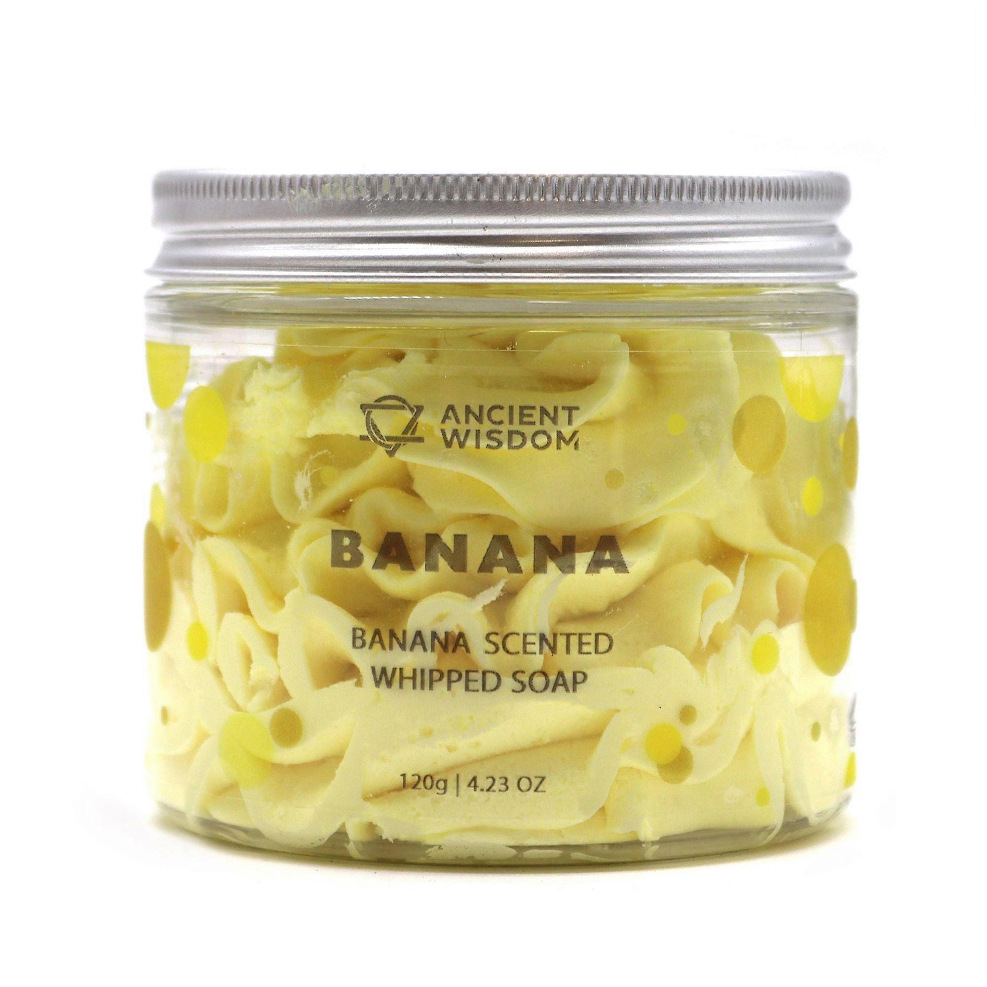 Banana Whipped Soap 120g