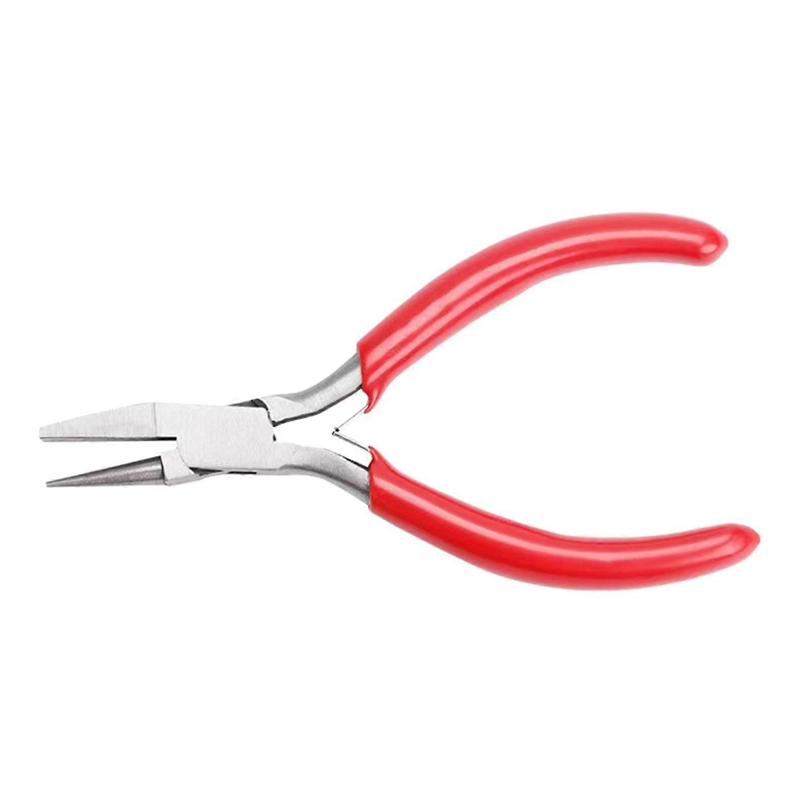 Jewelry Making Pliers Wire Looping Round Concave Steel Tool for Hobby Projects MultiColor