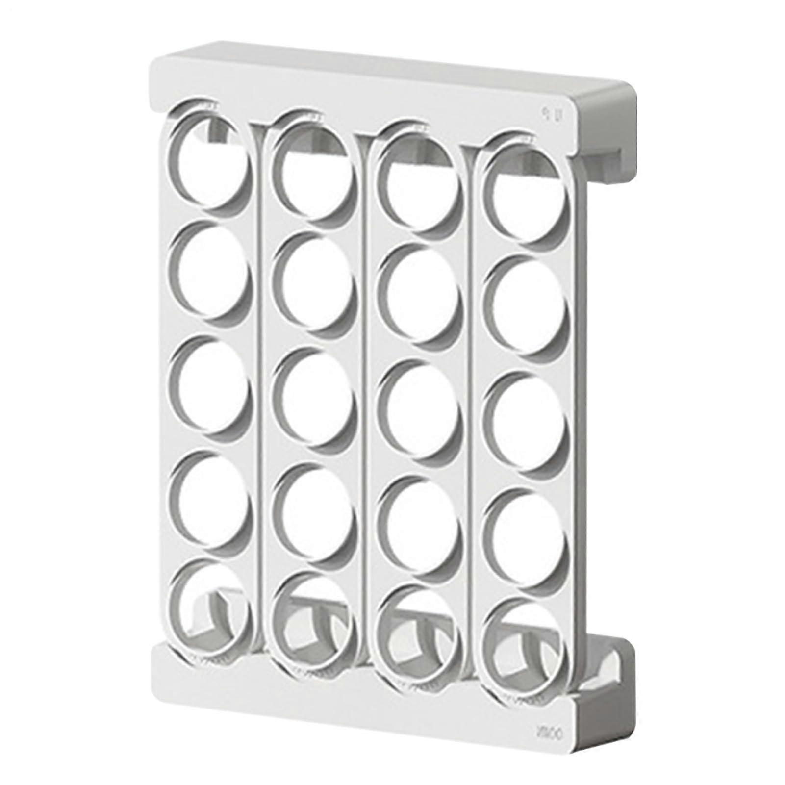 Wall Mounted Coffee Pod Holder 50Capsule Storage Rack Space Saving Organizer for Kitchen