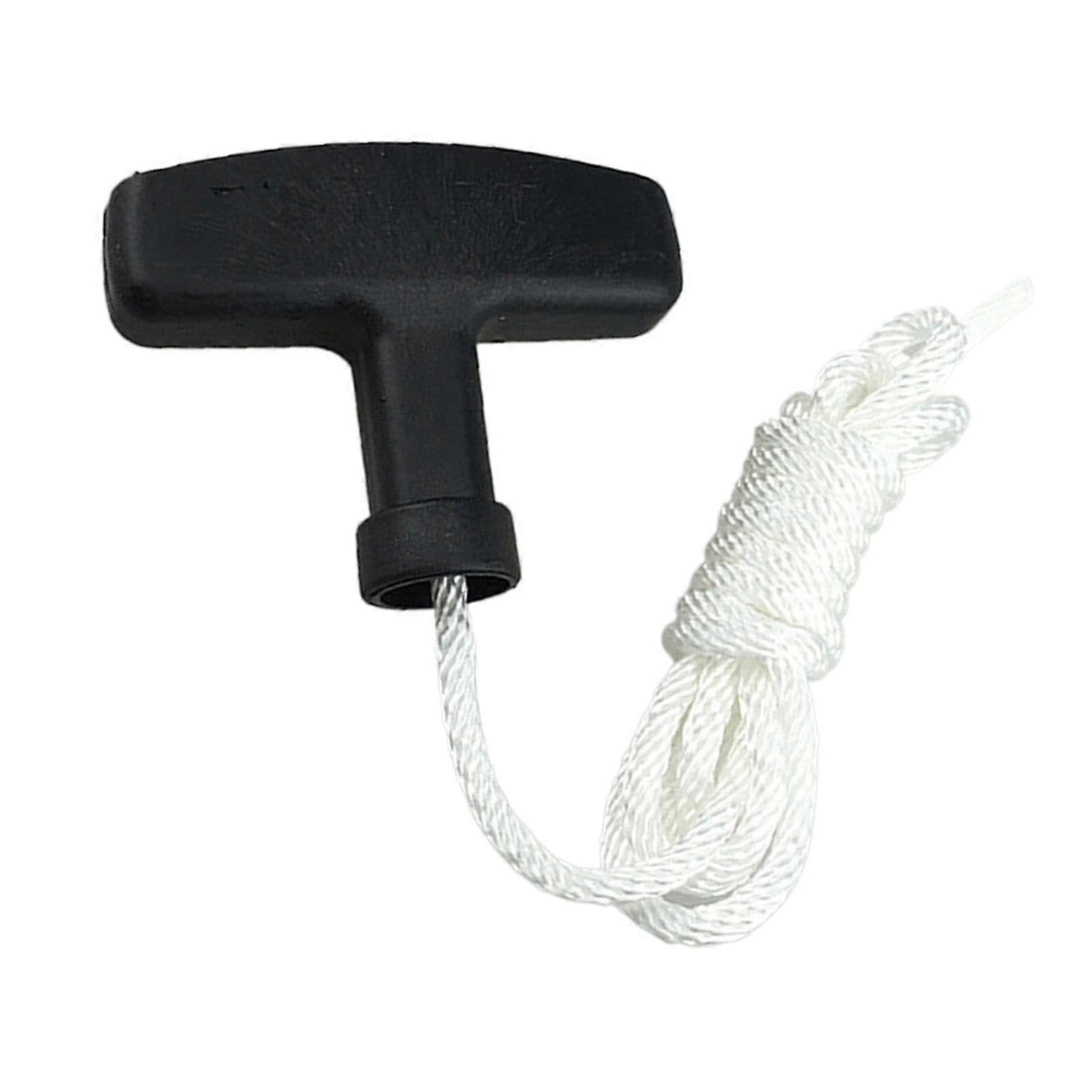 Lawn Mower Pull Cord with Handle, Heavy Duty Nylon Recoil Starter Rope for Quick Ignition 188F