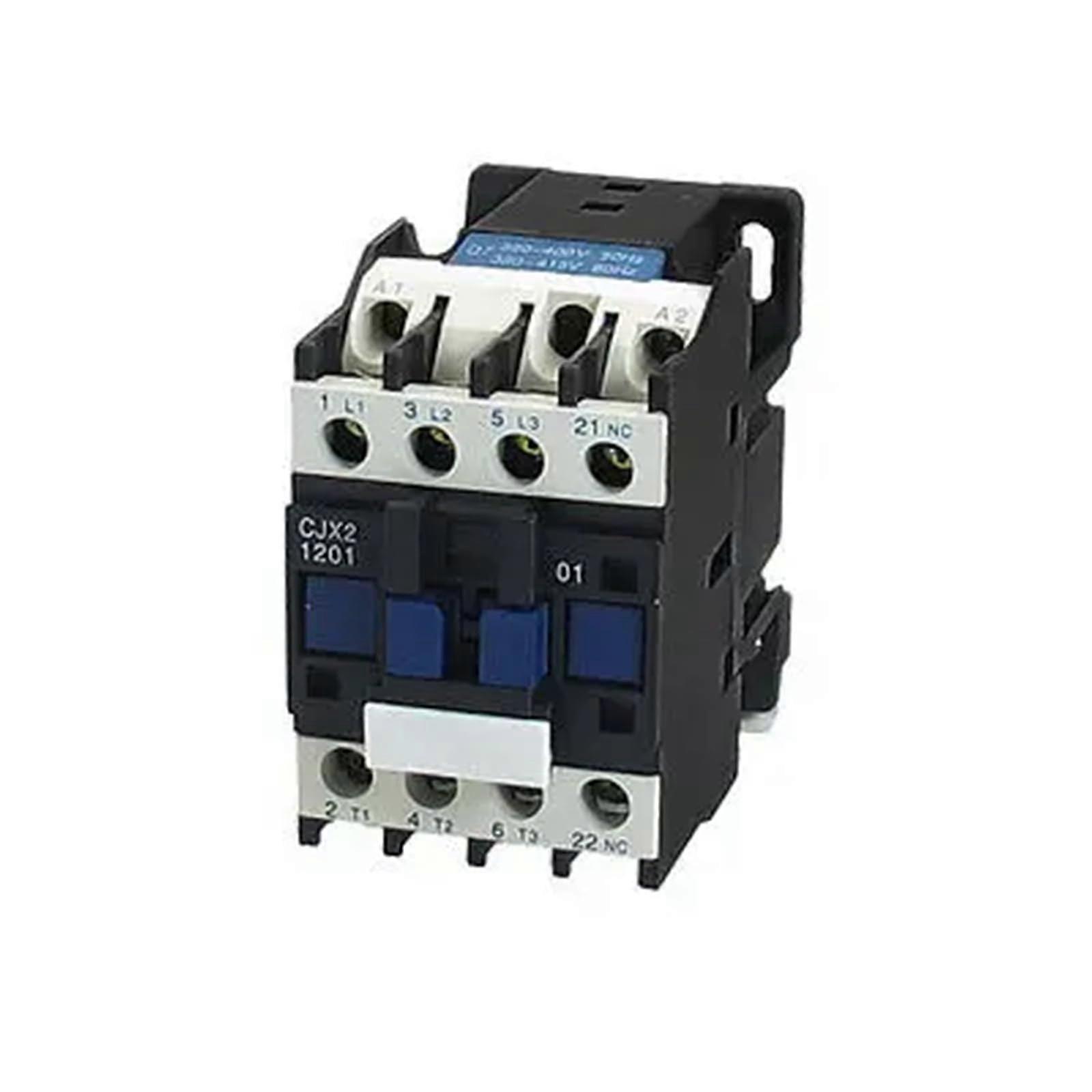 AC Contactor 3 Pole 380415V CJX21201 660V 7.5KW Motor Control Switch  Voltage