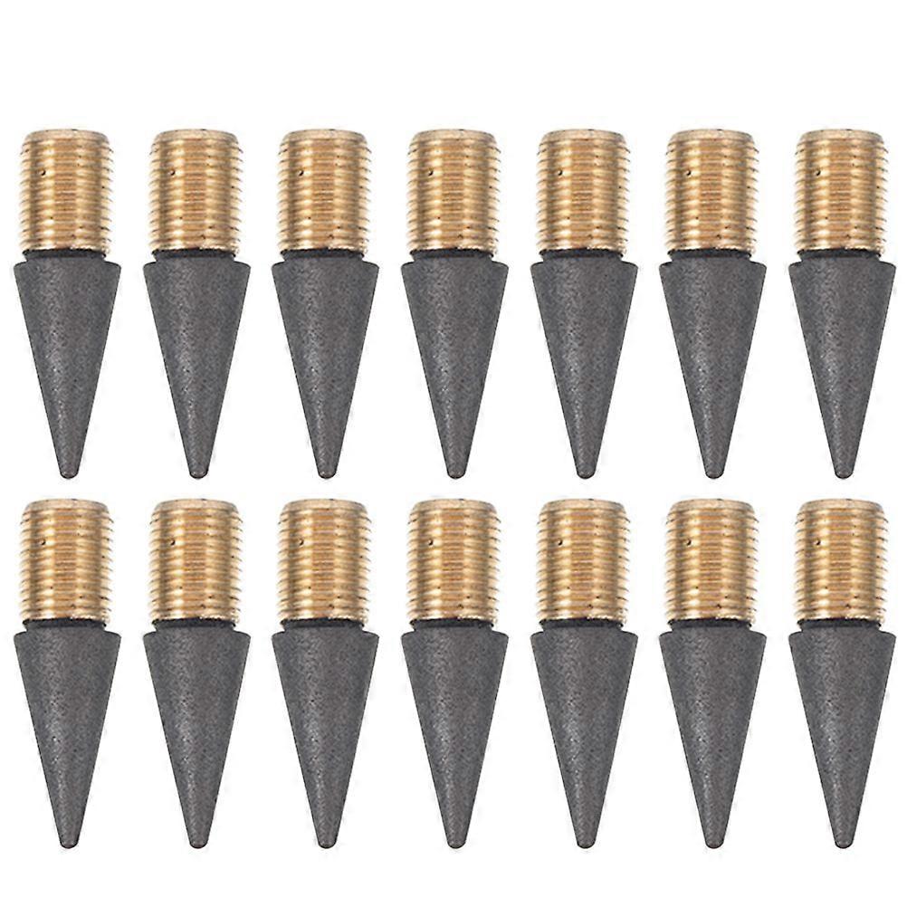 25pcs Inkless Pencil Replaceable Refill Everlasting Pencil Graphite Nib Inkless Pen Tip