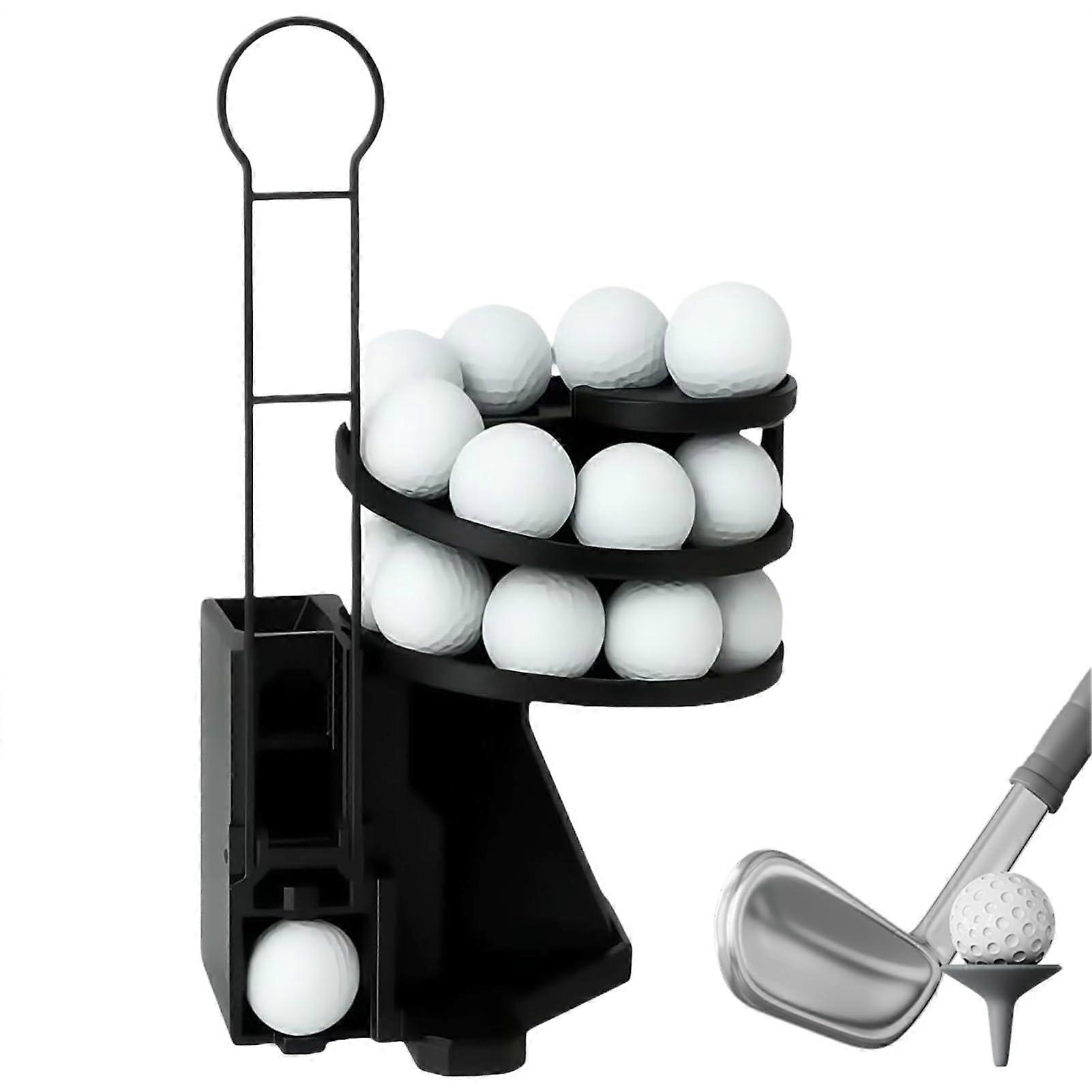 Automatic Golf Ball Dispenser with Foot Pedal Control,  Capacity Loader for Driving Range