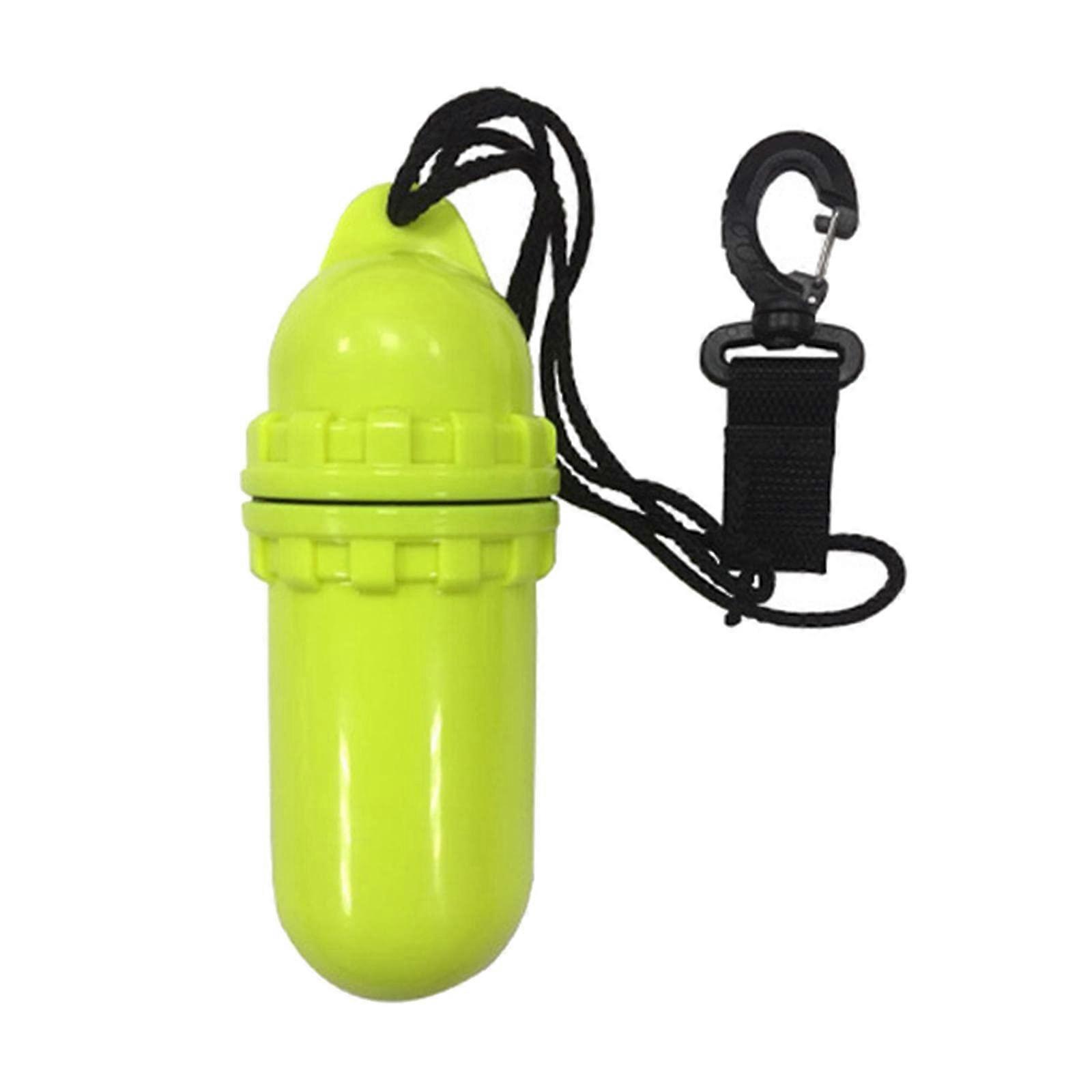 Waterproof Storage Box for Scuba Diving Gear, Cylindrical Multipurpose Underwater Case