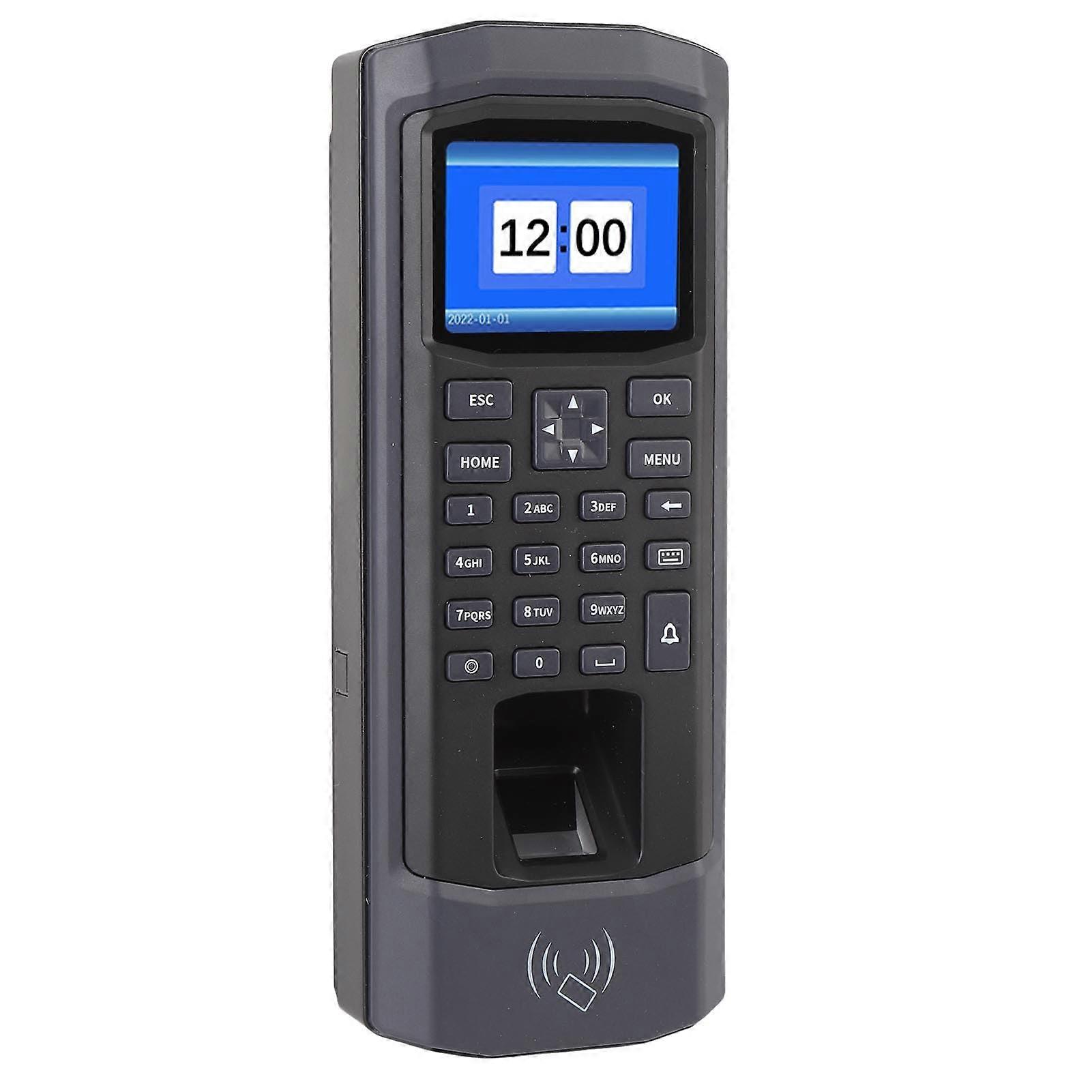 Fingerprint Time Attendance Machine with Biometric Time Clock, Offline Access Control and USB Export